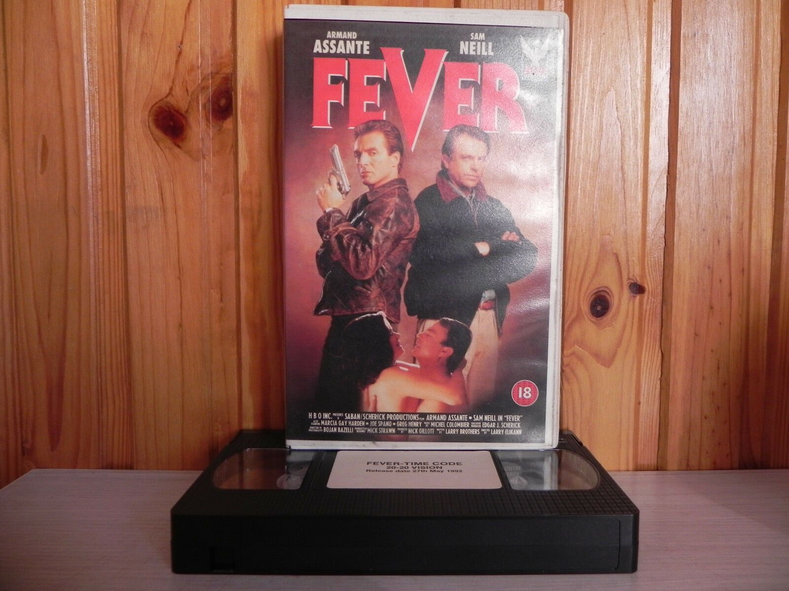 Fever - Time Coded Sample - Armand Assante - 20/20 - Action Drama - 1992 Pal VHS-