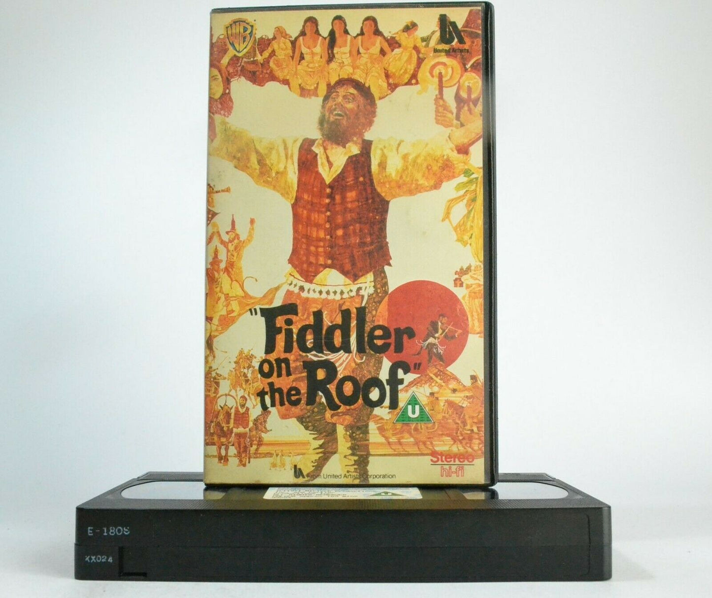 Fiddler On The Roof (1971): (1988) Warner Release - Musical Comedy Drama - VHS-