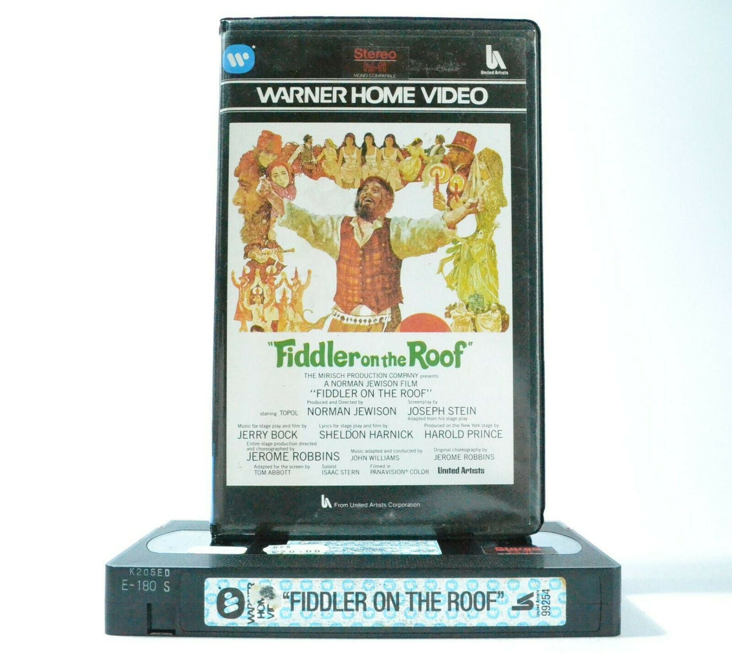 Fiddler On The Roof: Classic Musical (1971) - Large Box - Topol/N.Jewison - VHS-