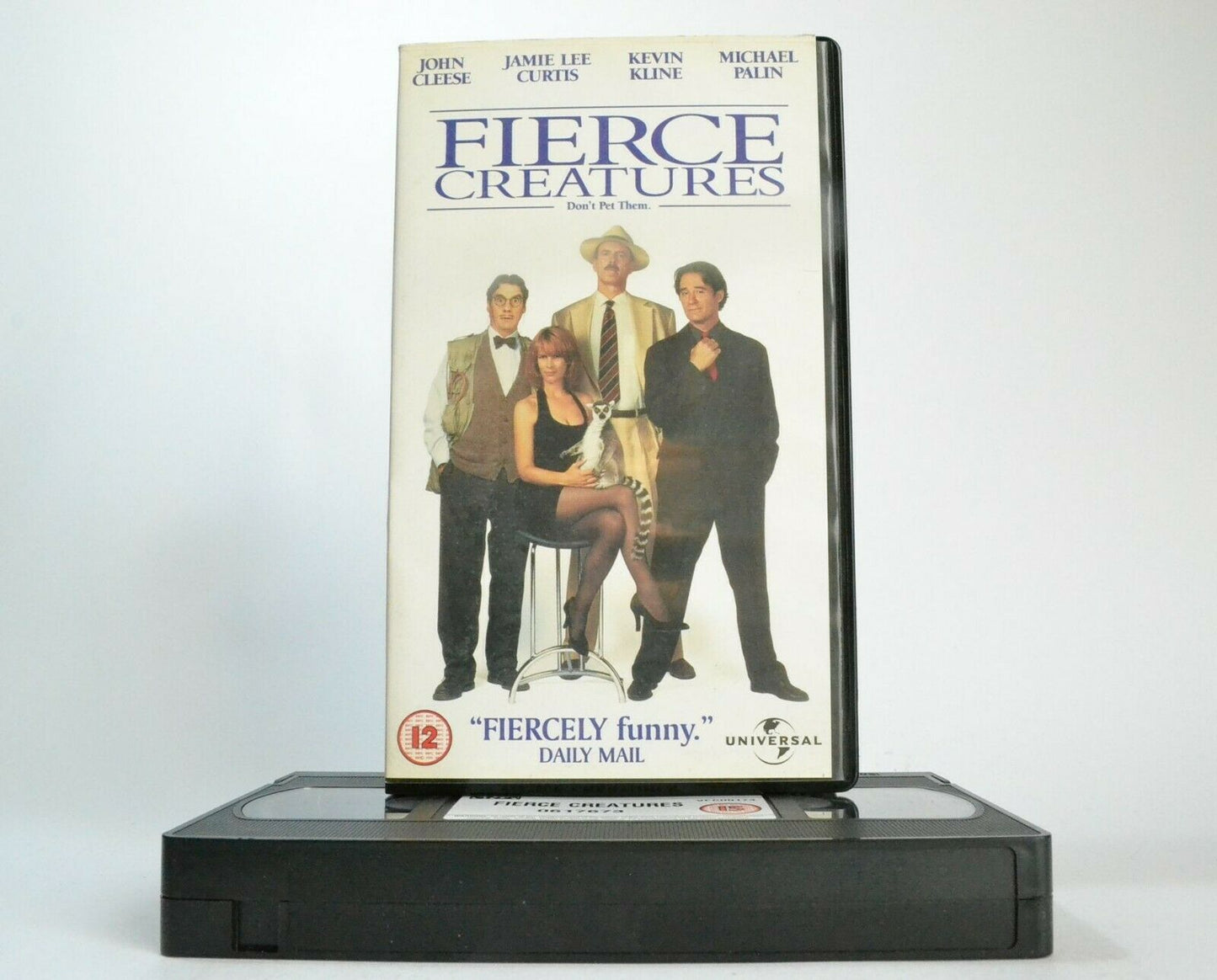 Fierce Creatures (1997): Black Comedy - John Cleese / Jamie Lee Curtis - Pal VHS-