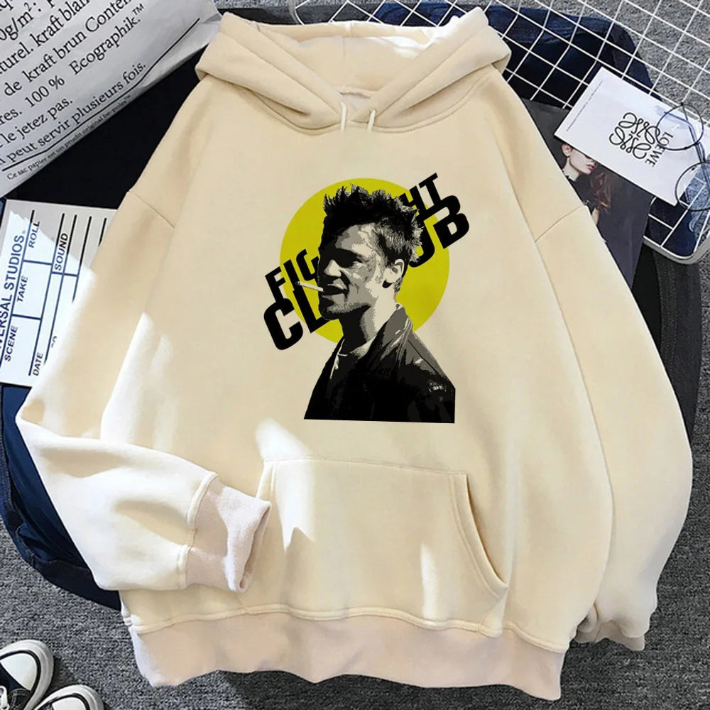 Fight Club Hoodie - Streetwear Tracksuit - Hoodie Love for Cult Movie Fans-60429-XL-