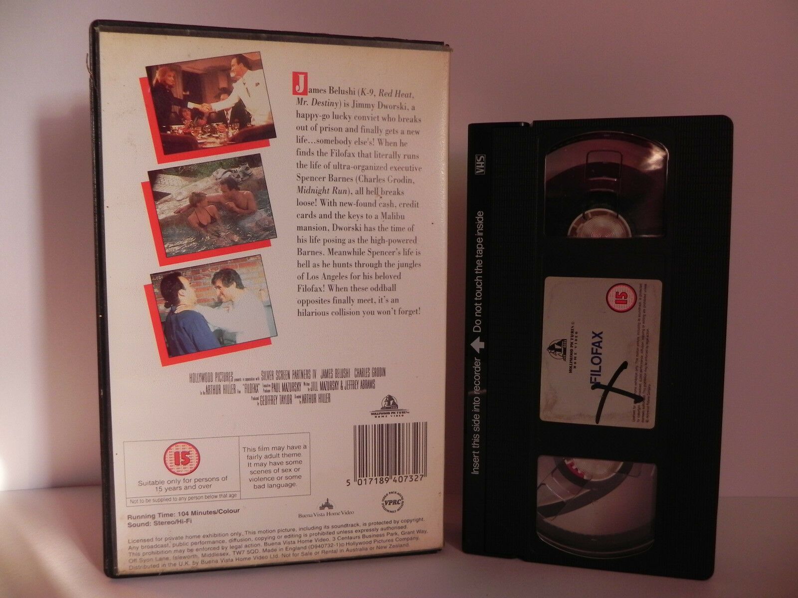 Filofax - James Belushi - Hilarious Comedy - Big Box - Ex-Rental Video - VHS-