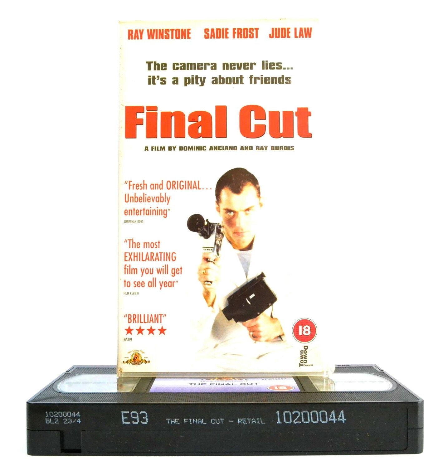 Final Cut: A Film By D.Anciano/R.Burdis - Drama (1998) - S.Frost/J.Law - Pal VHS-