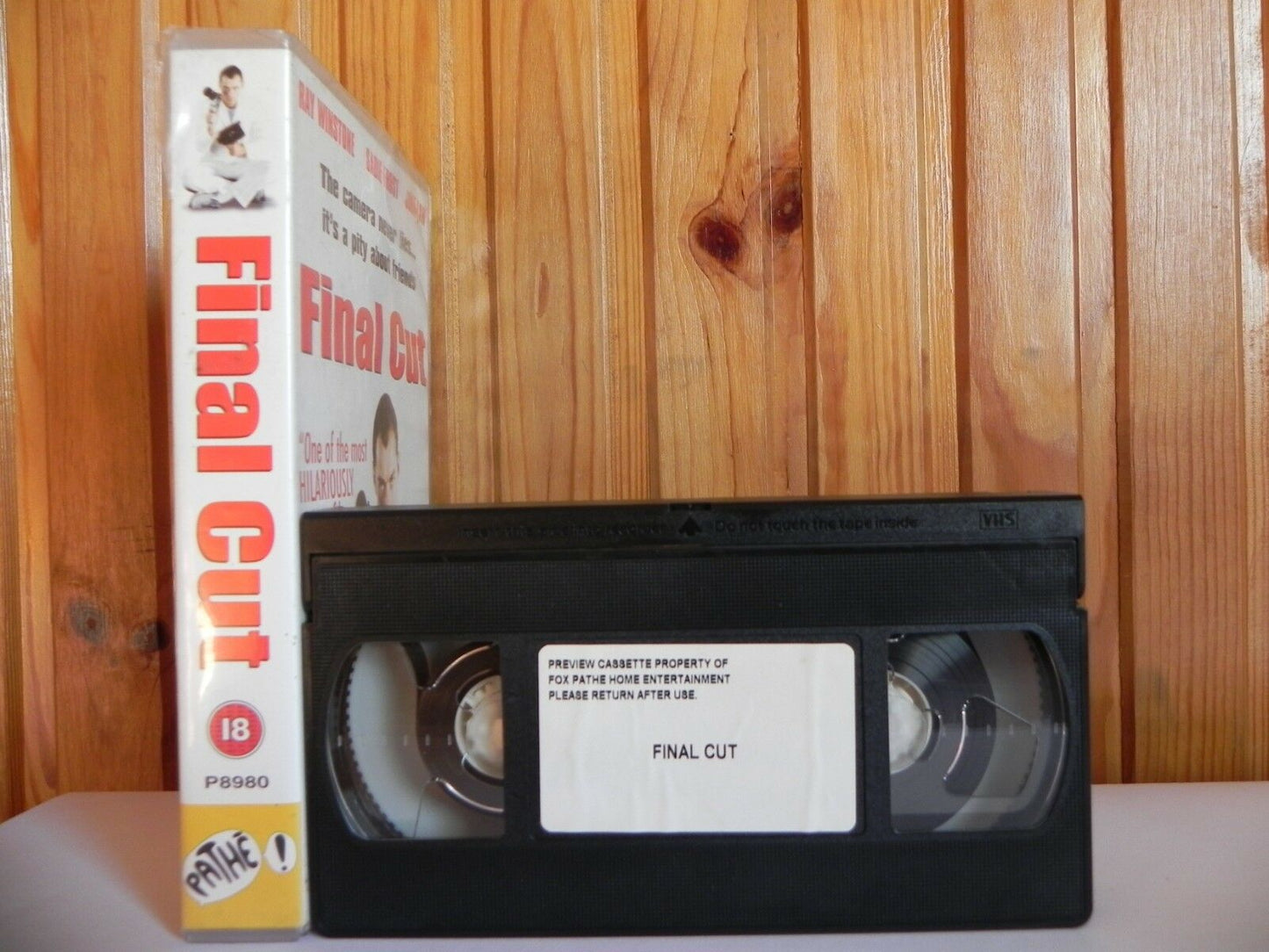 Final Cut - Lage Box - Pathe - Drama - Cert (18) - Sample - Jude Law - Pal VHS-