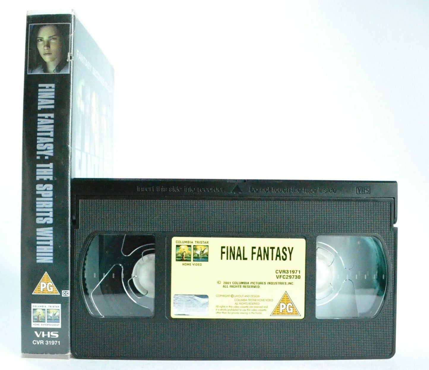 Final Fantasy: The Spirit Within - Columbia (2001) - Animated Sci-Fi - Pal VHS-