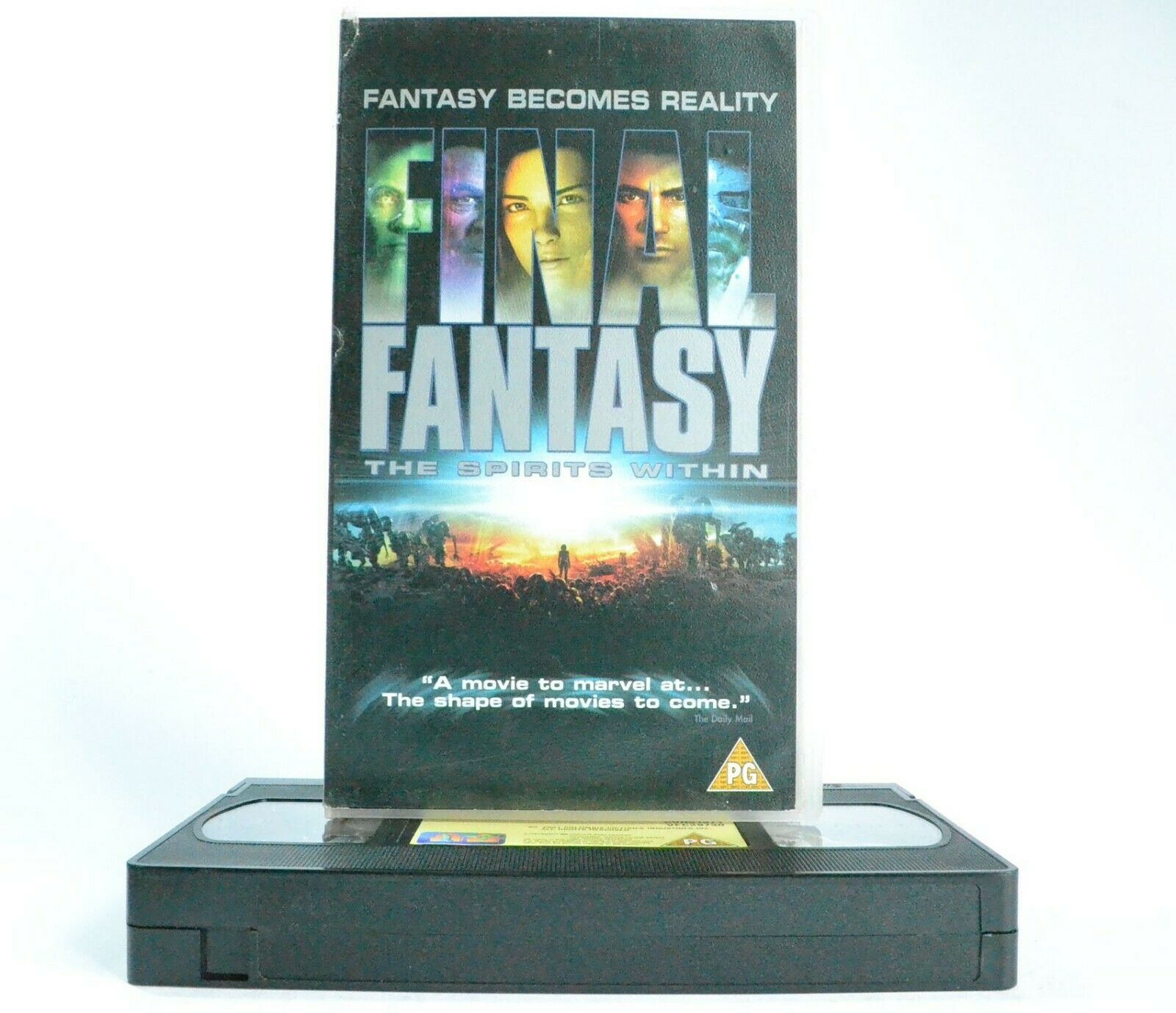 Final Fantasy: The Spirit Within - Columbia (2001) - Animated Sci-Fi - Pal VHS-