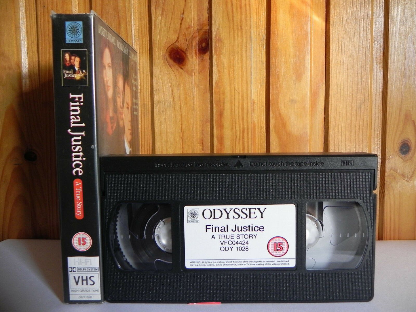 Final Justice: A True Strory - Odyssey - Drama - Anette O'Toole - Pal VHS-