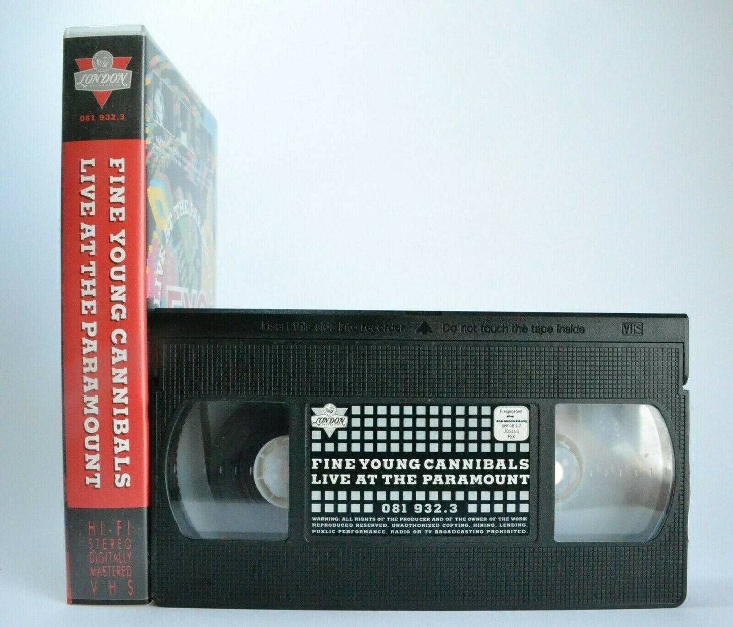 Fine Young Cannibals: Live At The Paramount - October 1989 - Music - Pal VHS-