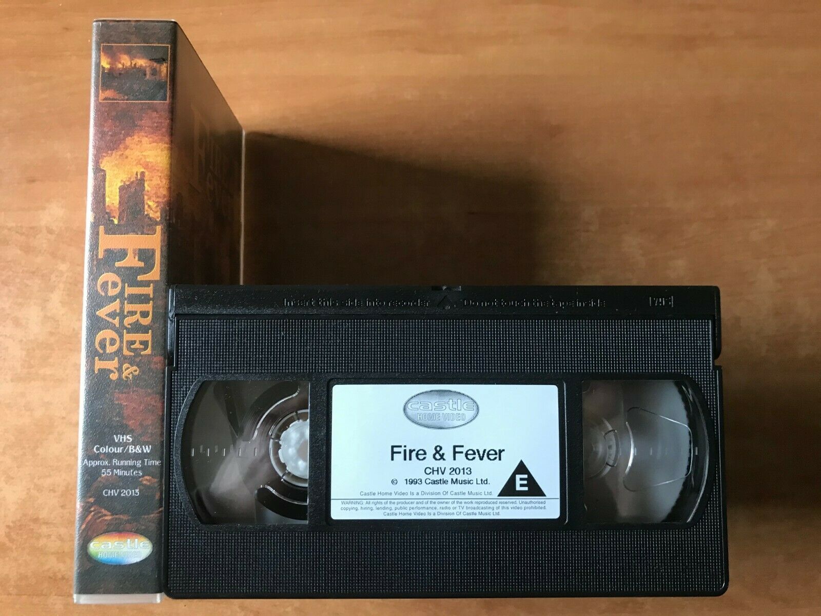 Fire & Fever: Great Plague / Great Fire [Story Of] London - Documentary - VHS-