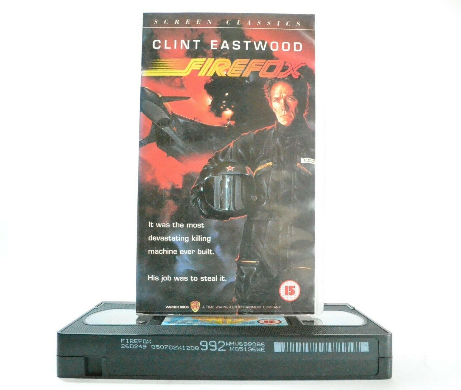 Firefox: Based On C.Thomas Novel - Techno-Thriller (1982) - C.Eastwood - Pal VHS-