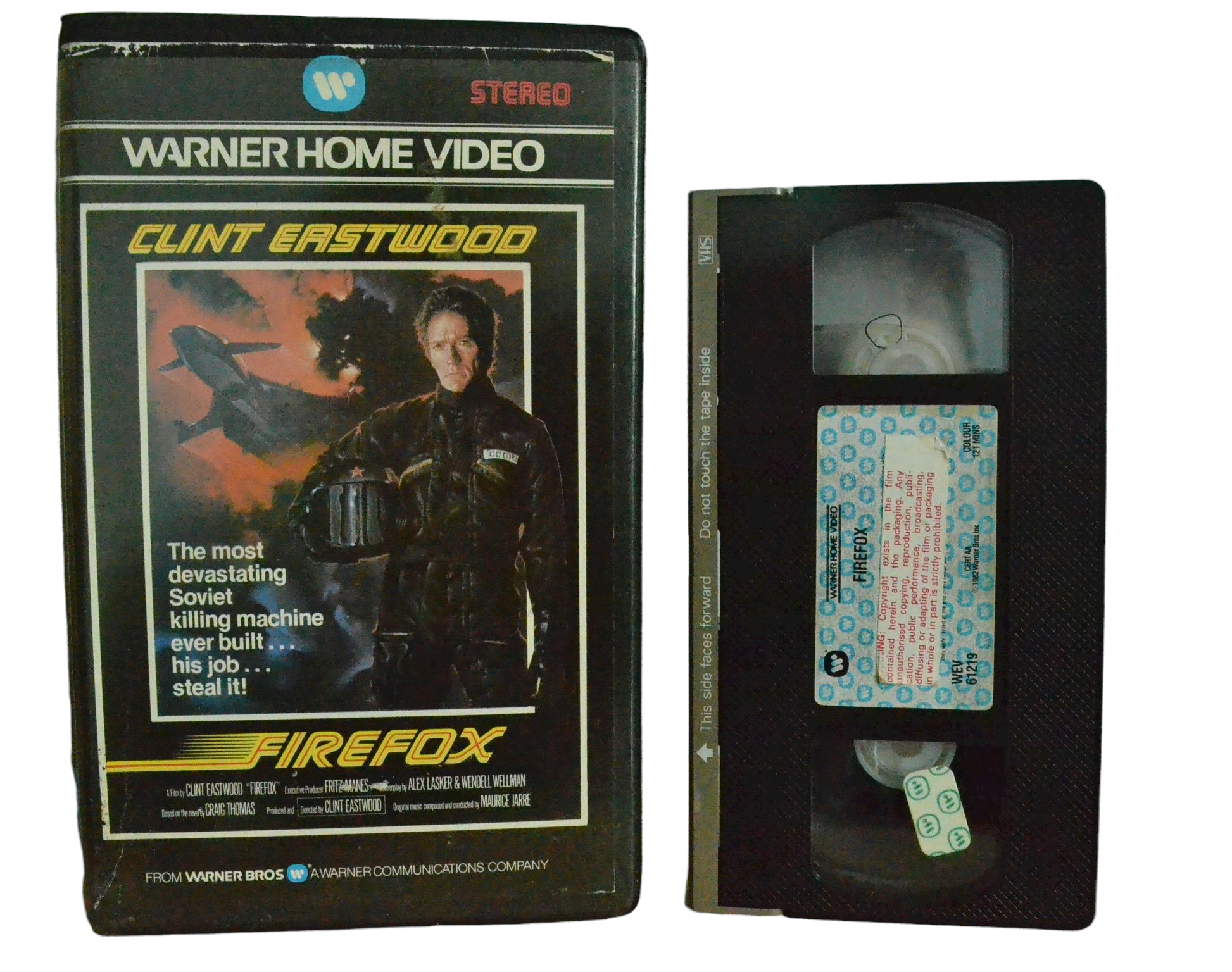 Firefox - Clint Eastwood - Warner Home - Vintage - Pal VHS-