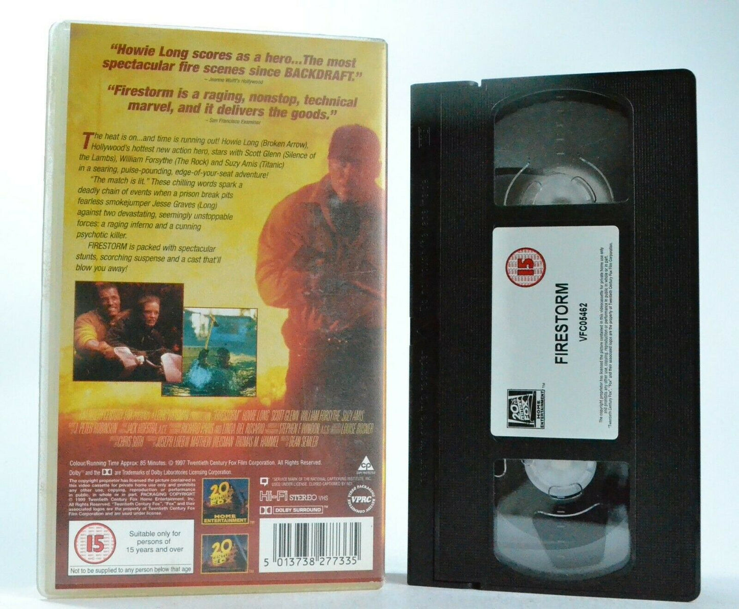 Firestorm: (1997) 20th Century Fox - Disaster Drama - William Forsythe - Pal VHS-