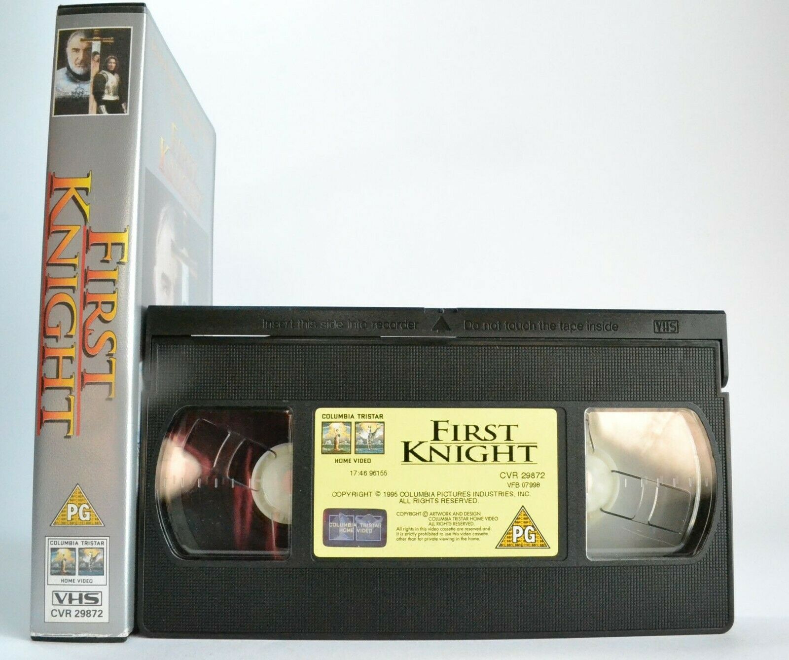 First Knight - Romantic Medieval Adventure - Sean Connery/Richard Gere - Pal VHS-