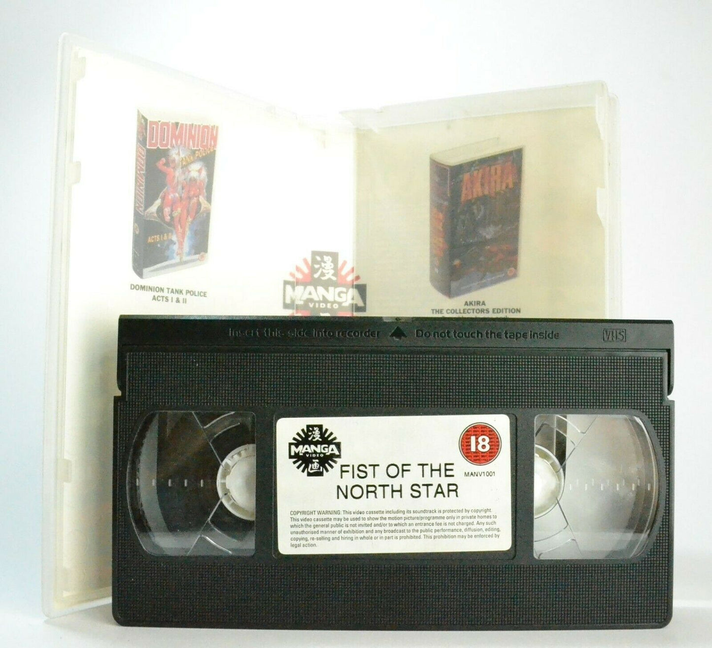 First Of The North Star: Animated Thriller - World After Nuclear War - Pal VHS-