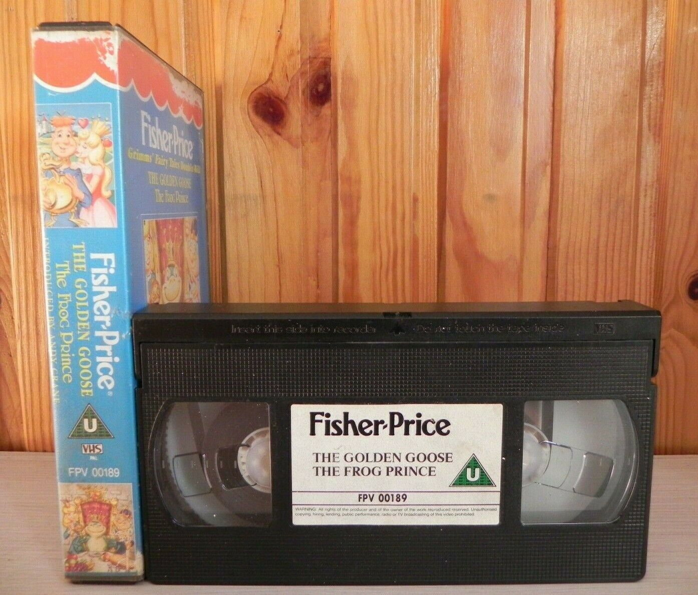 Fisher-Price: Grimm's Fairy Tales - Andy Grane - Animated - Children's - Pal VHS-