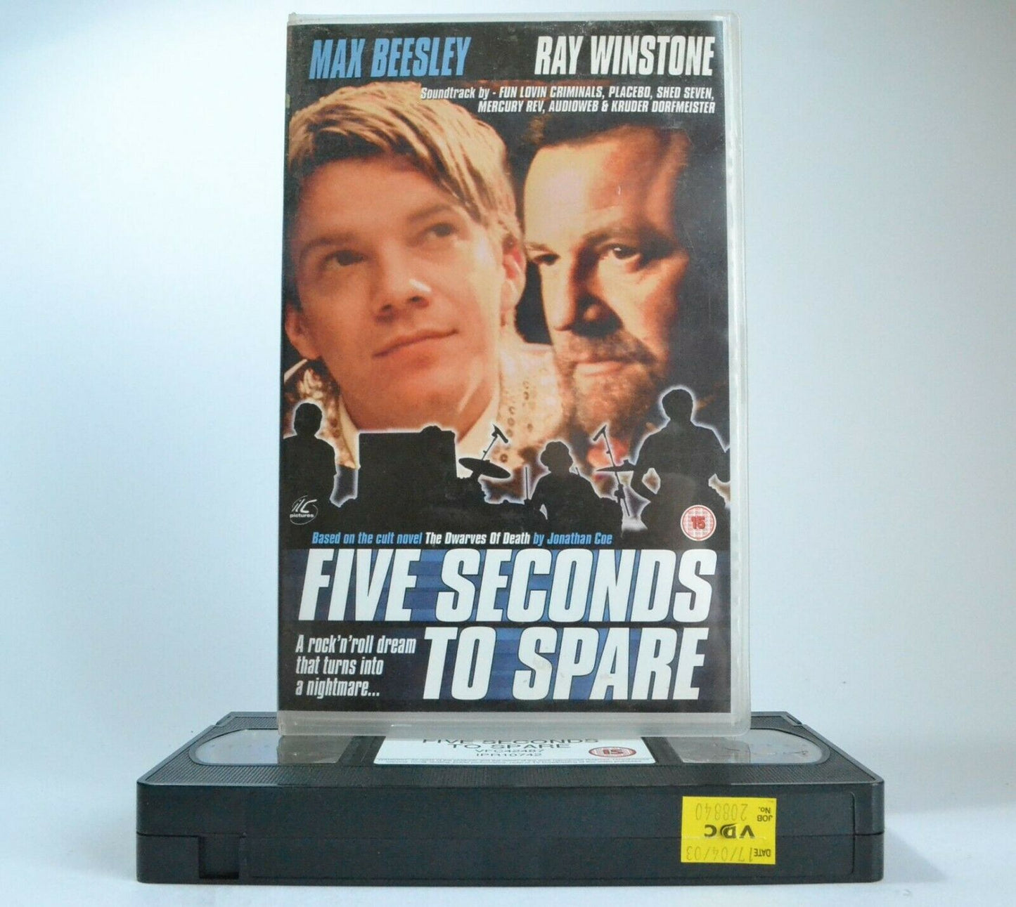 Five Seconds To Spare:Thriller - Large Box - Young Musician/Bizzare Murder - VHS-