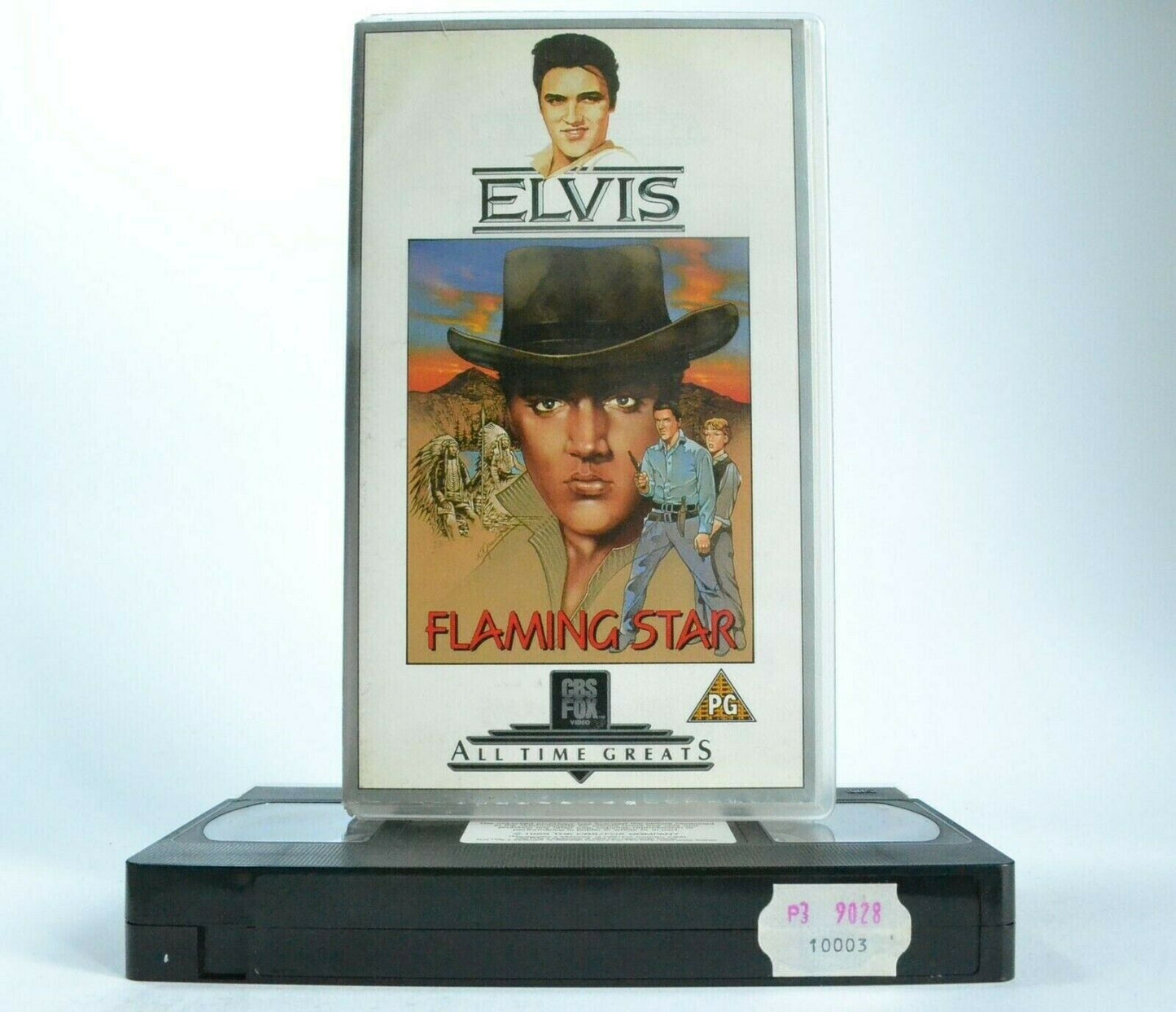 Flaming Star: Don Siegel Western (1960) - Elvis Presley/Barbara Eden - Pal VHS-