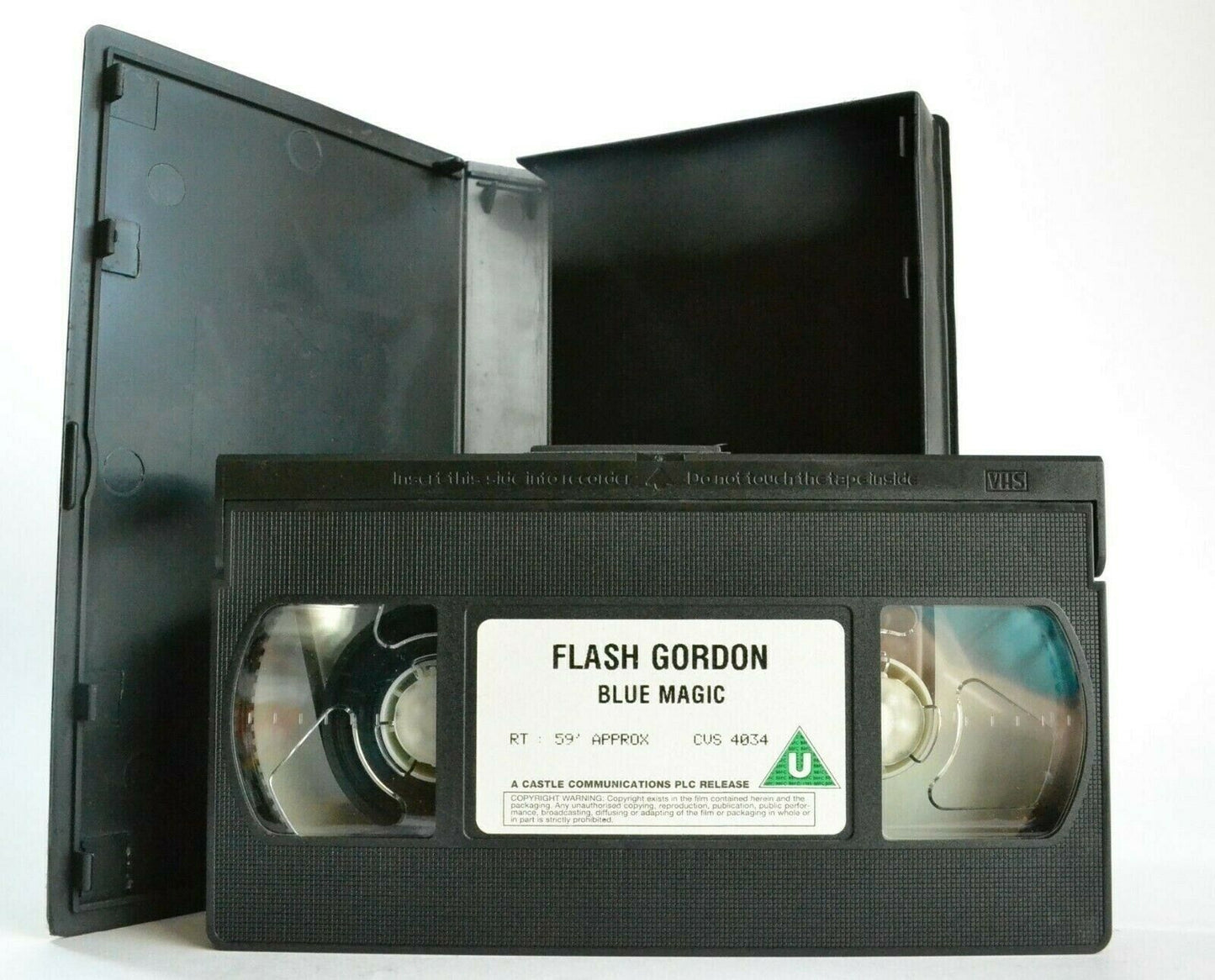 Flash Gordon: Blue Magic {Castle Vision} - Action Adventures - Children's - VHS-