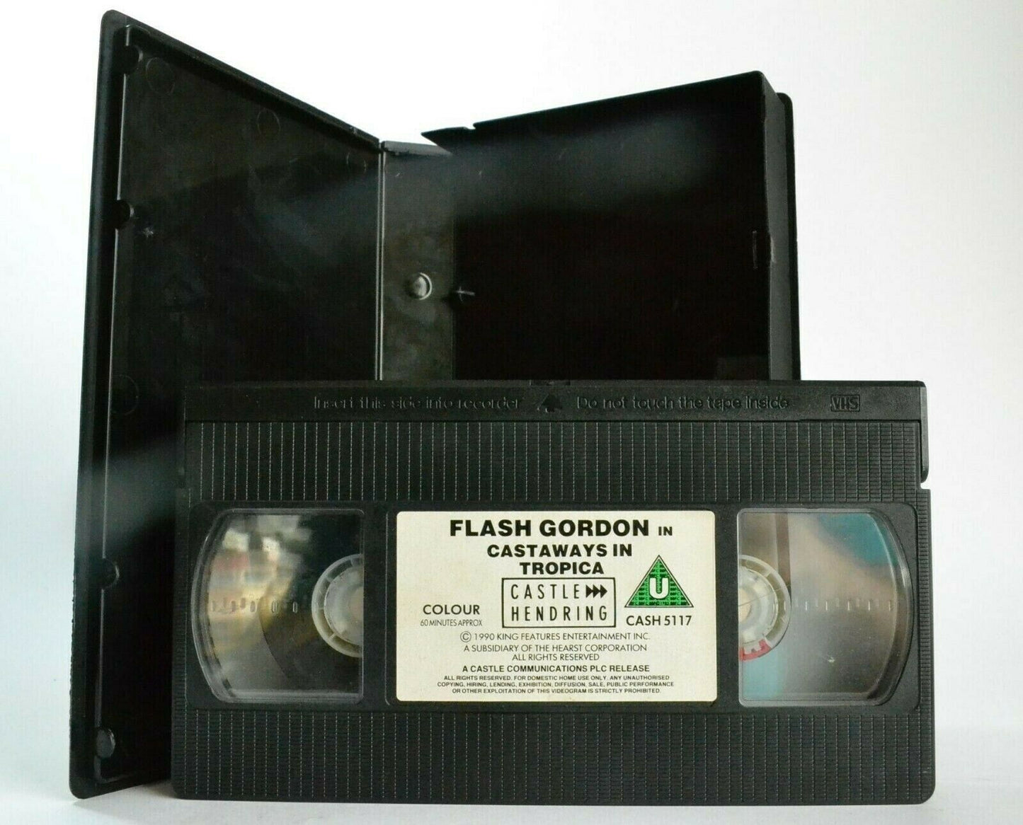 Flash Gordon: Castaways In Tropica - Action Adventures - Animated - Kids - VHS-