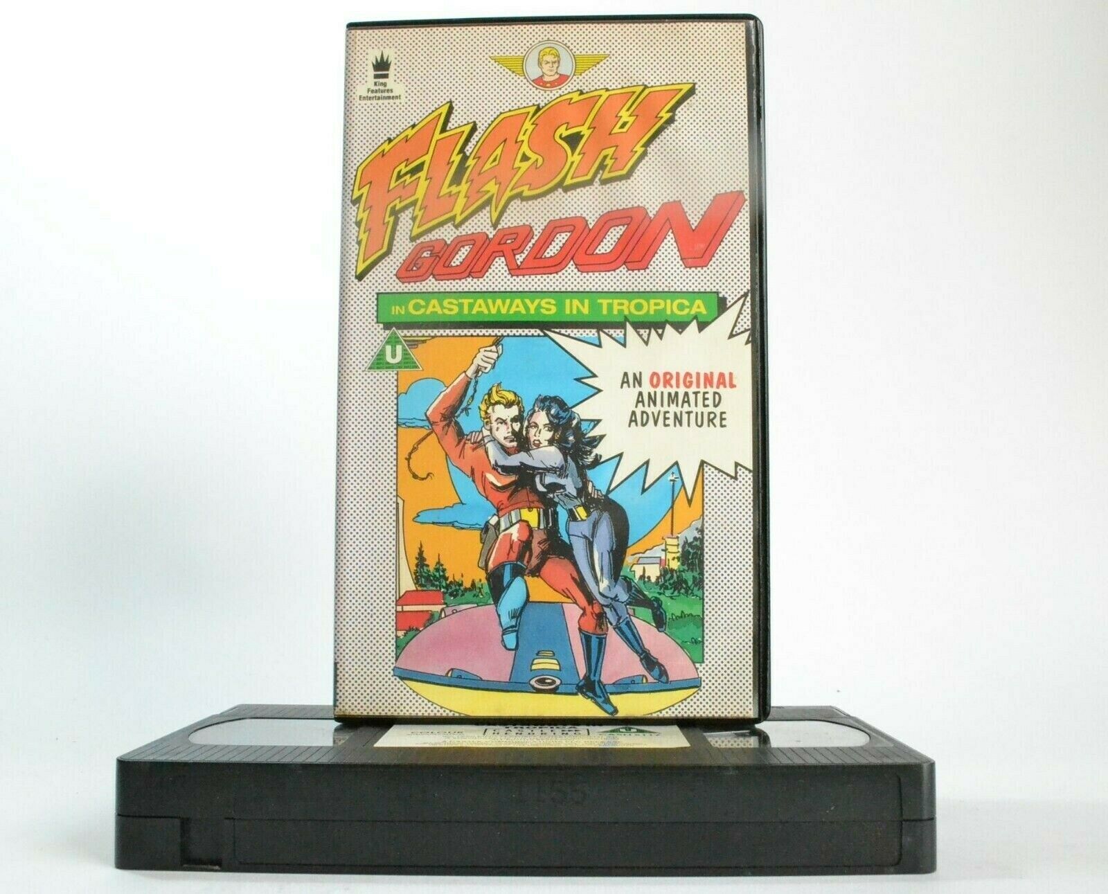 Flash Gordon: Castaways In Tropica - Action Adventures - Animated - Kids - VHS-