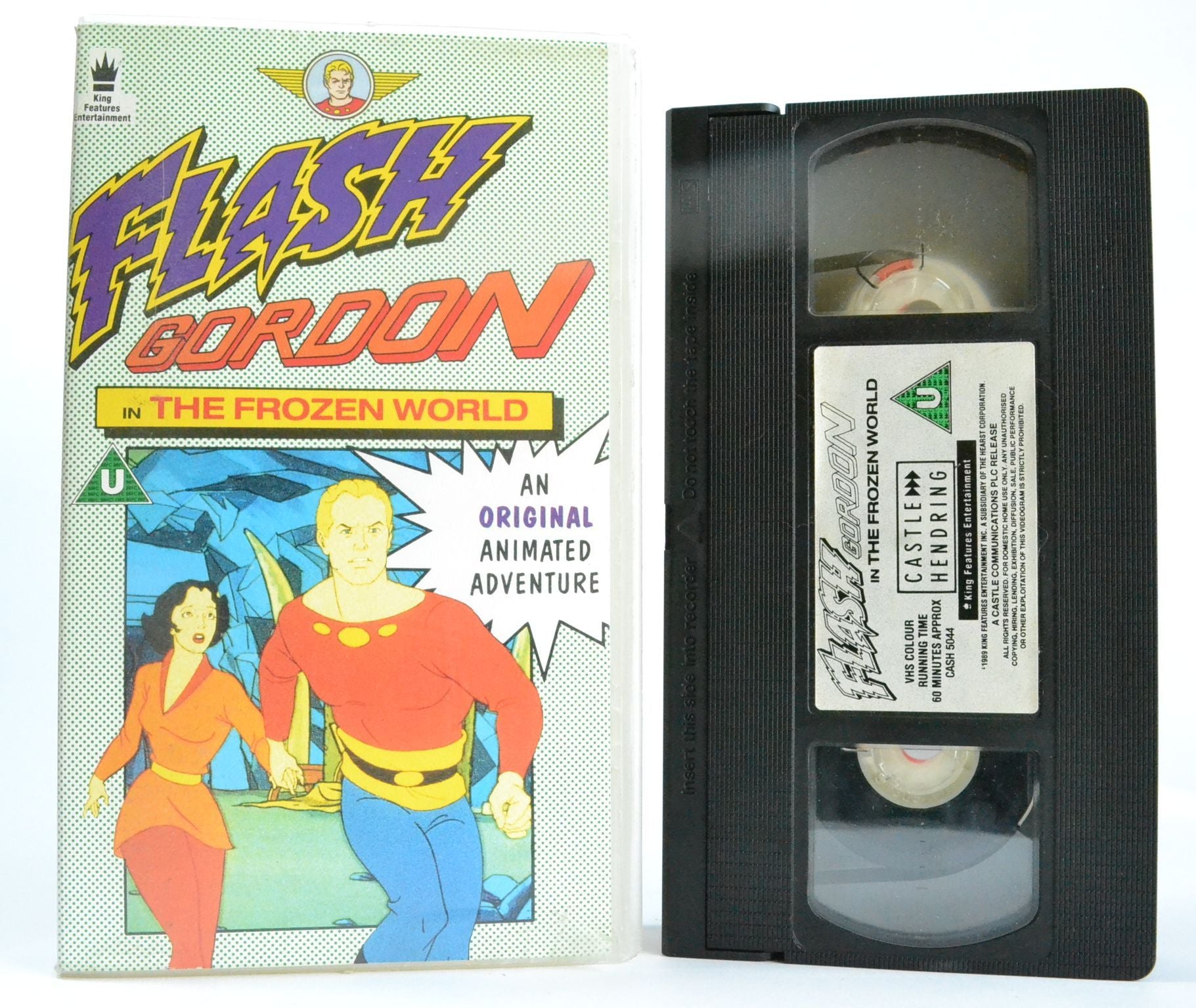 Flash Gordon (Part.3): In The Frozen World - Children’s Sci-Fi Action (1989) VHS-