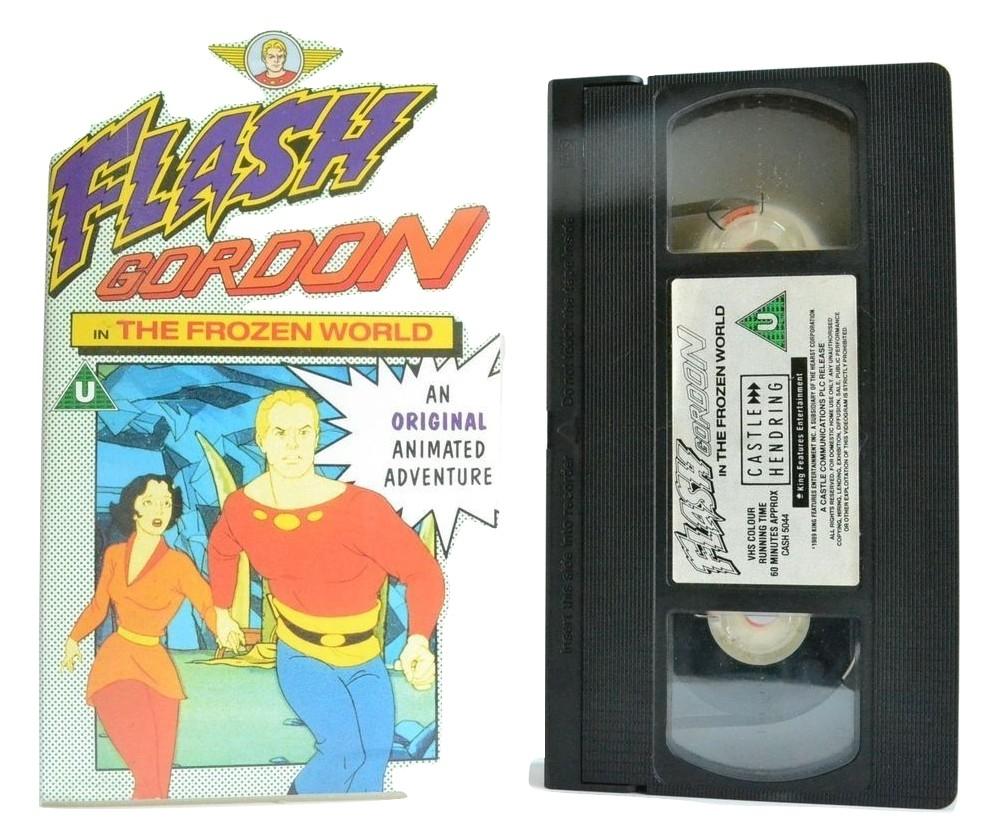 Flash Gordon (Part.3): In The Frozen World - Children’s Sci-Fi Action (1989) VHS-