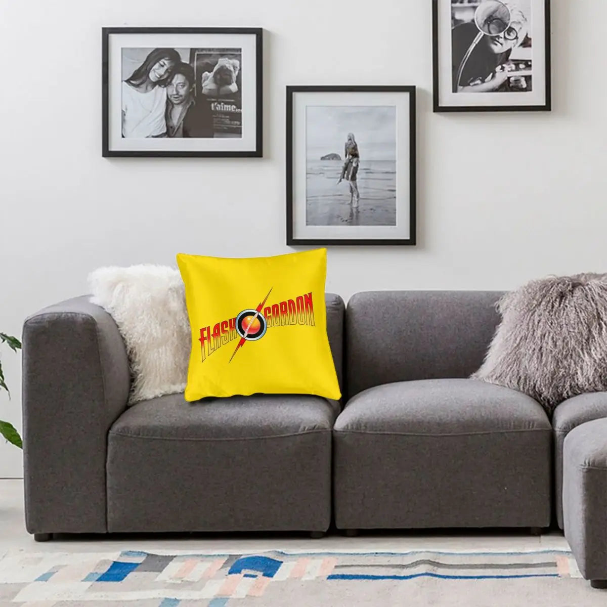 Flash Gordon Pillowcase - Retro Creative Sofa Cushion Cover 45x45 Decor-