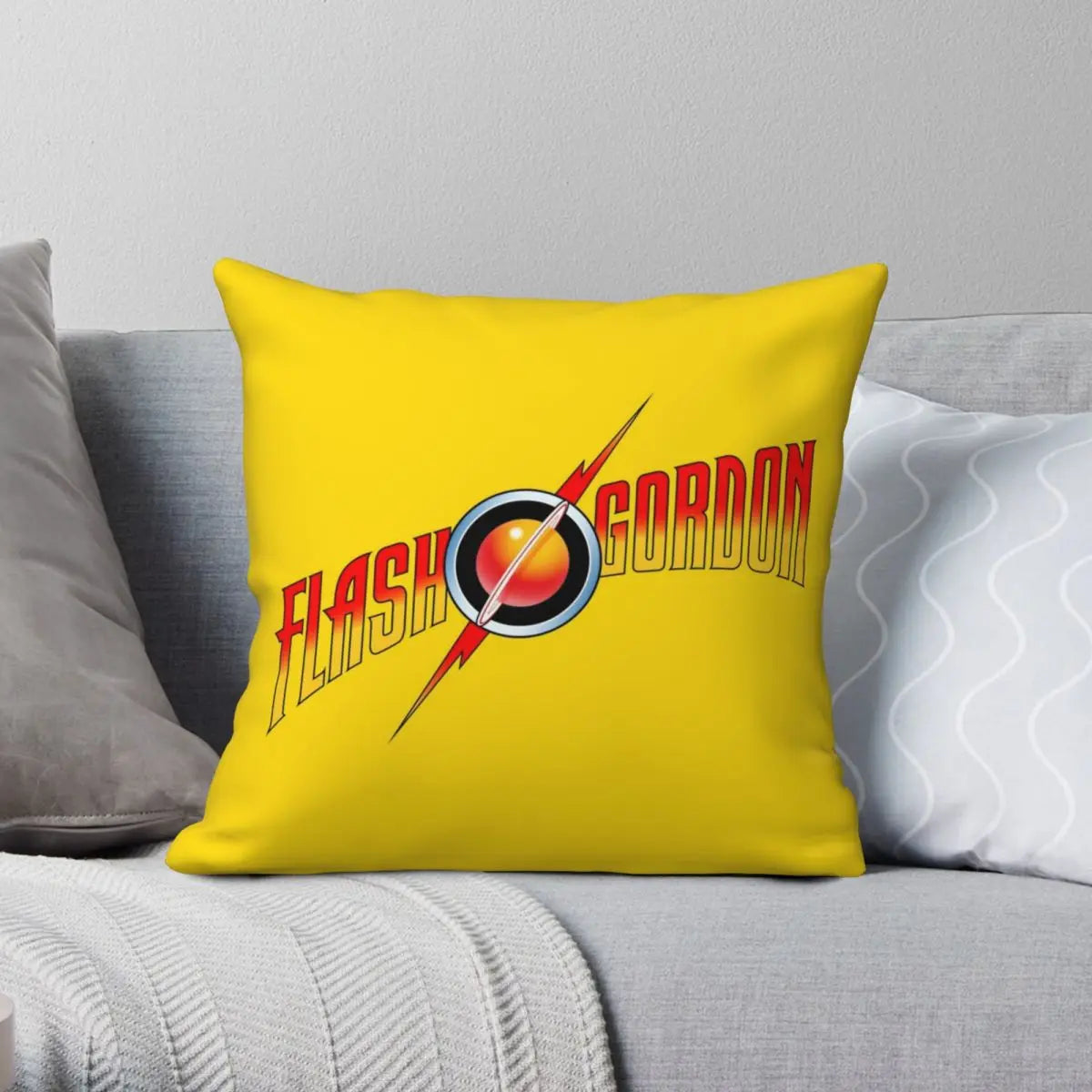 Flash Gordon Pillowcase - Retro Creative Sofa Cushion Cover 45x45 Decor-