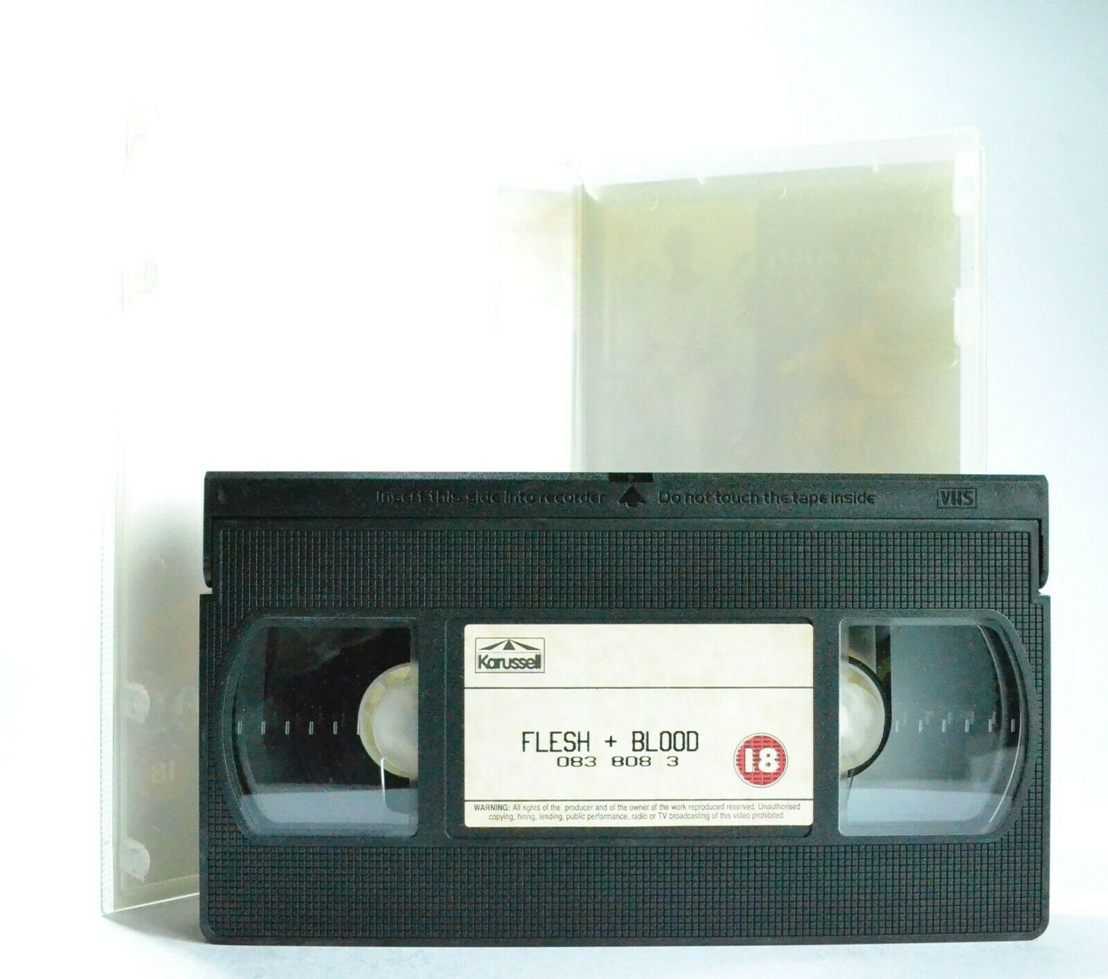 Flesh And Blood (Flesh+Blood): (1985) Historical Erotic Drama - R.Hauer - VHS-