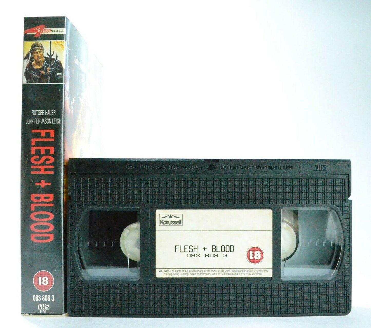 Flesh And Blood (Flesh+Blood): (1985) Historical Erotic Drama - R.Hauer - VHS-