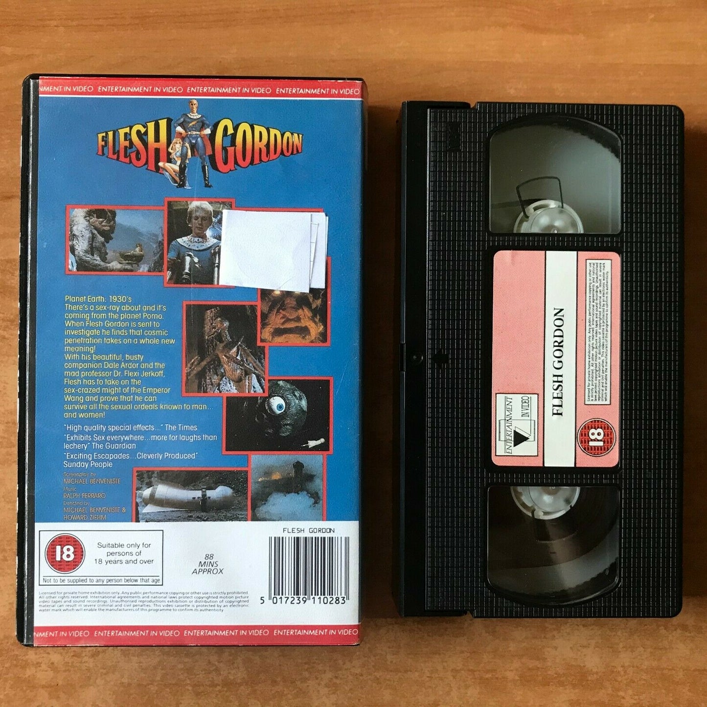 Flesh Gordon: Cult Classic - Futuristic Action - Grindhouse - Sci-Fi Spoof - VHS-