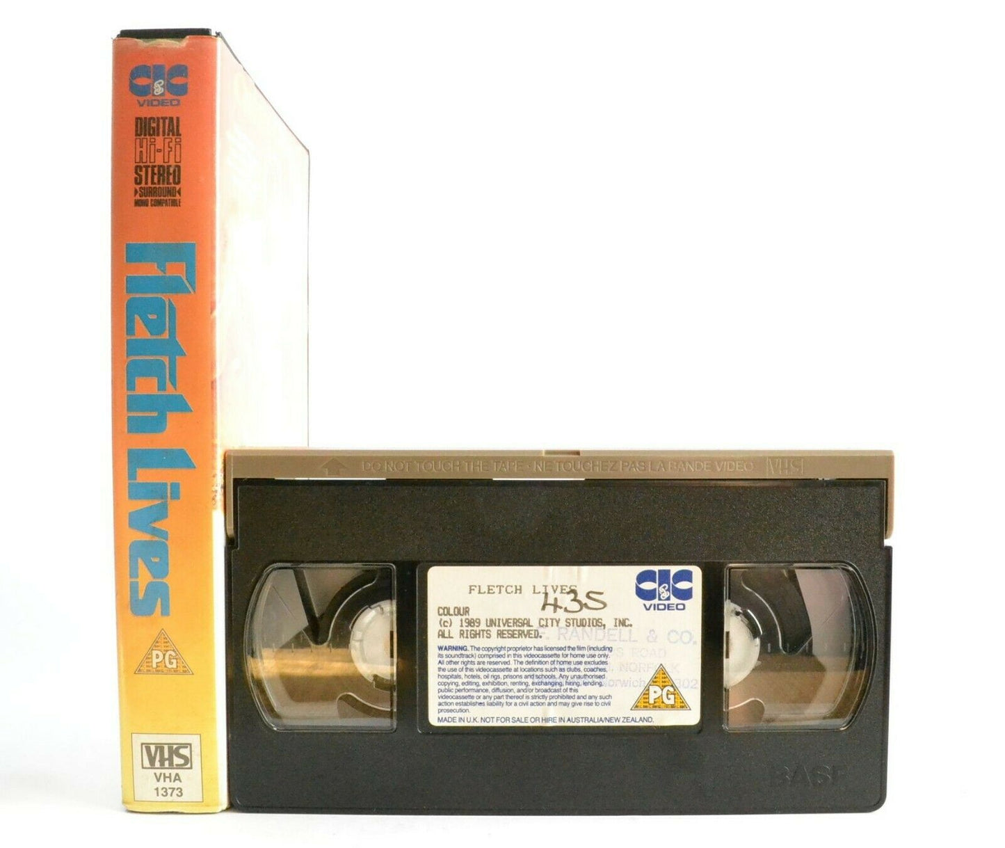 Fletch Lives: CIC Video (1989) - Comedy Classic - Large Box - Chevy Chase - VHS-