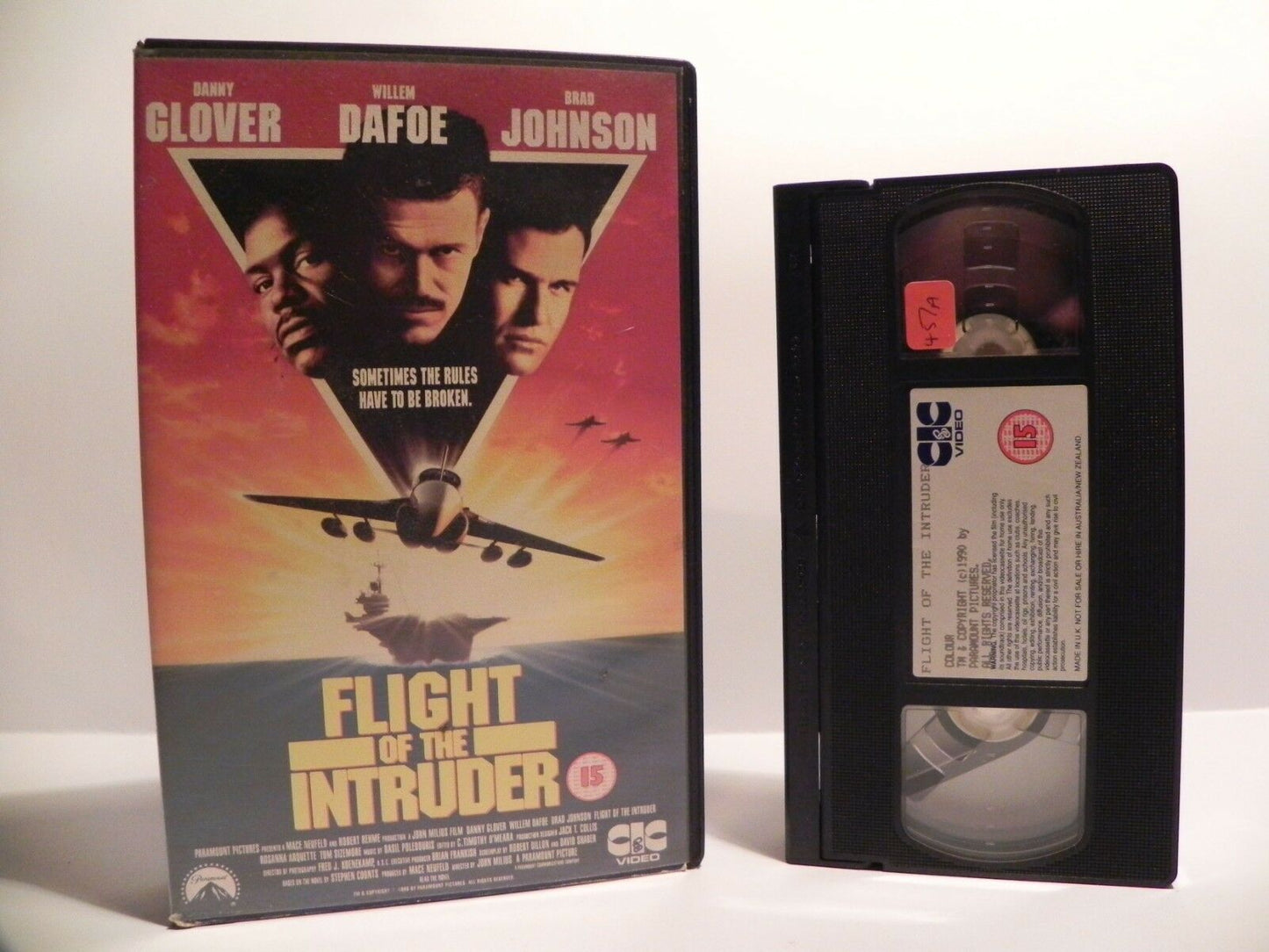 Flight Of The Intruder: (1991) War Action [Vietnam S.Coonts] - Danny Glover VHS-