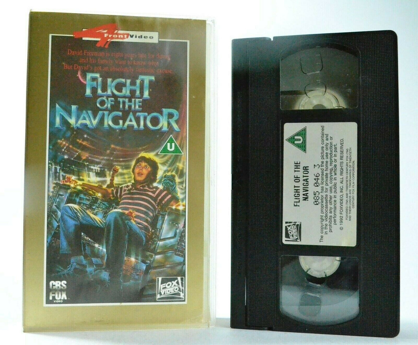 Flight Of The Navigator: (1986) CBS/FOX - Sci-Fi/Adventure - Children's - VHS-