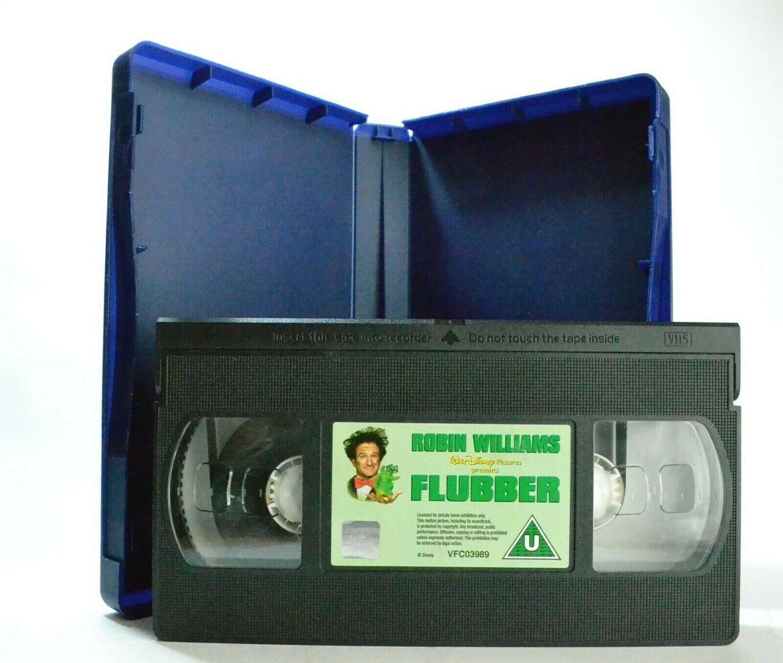 Flubber: Sci-Fi Comedy (1997) - Walt Disney - Robin Williams - Children's - VHS-