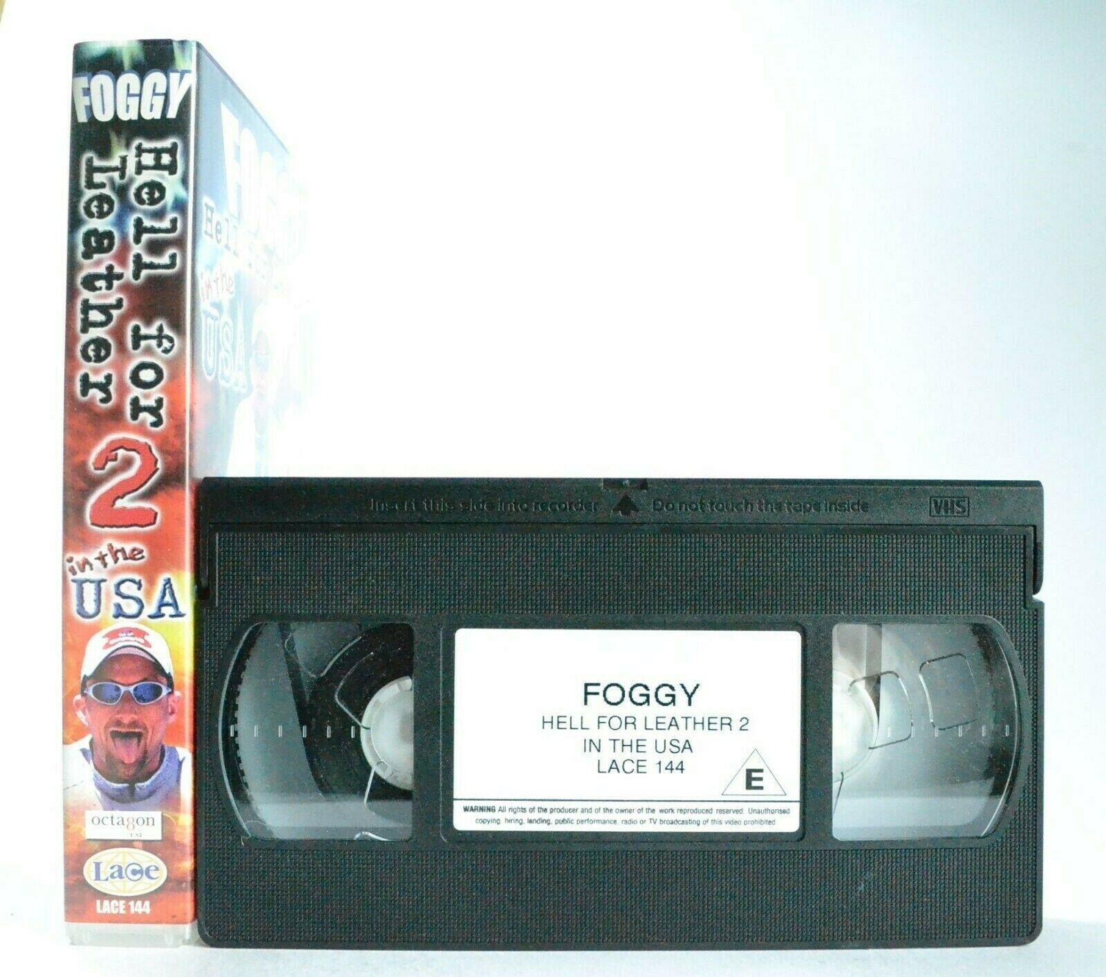 Foggy: Hell For Leather 2 In The USA - Crazy Bike Action - Carl Fogarty - VHS-