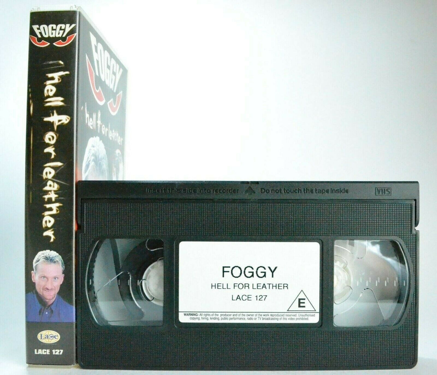 Foggy: Hell For Leather - Maddest Bike Video - Racer Really - Motorsports - VHS-