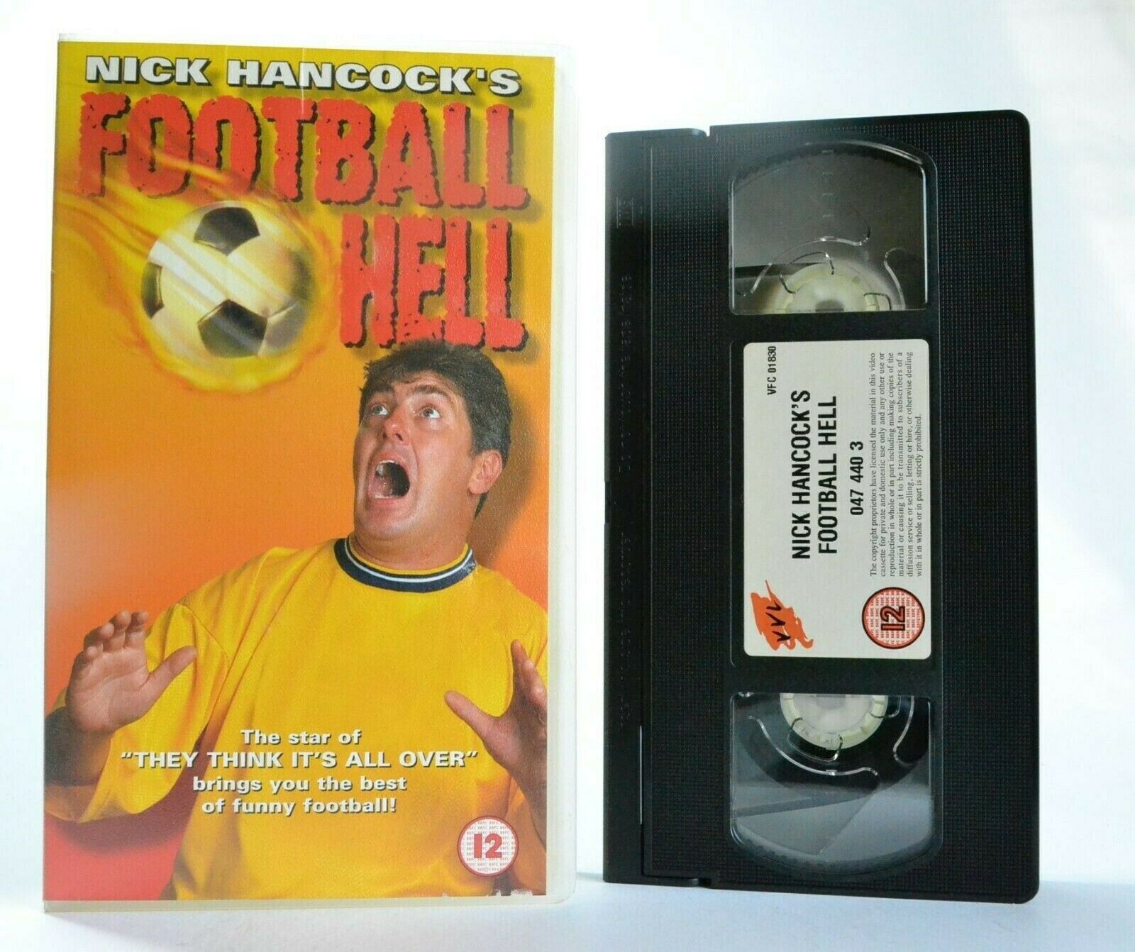 Football Hell: By Nick Hancock - Disasters - Own Goals - Misses - Sports - VHS-