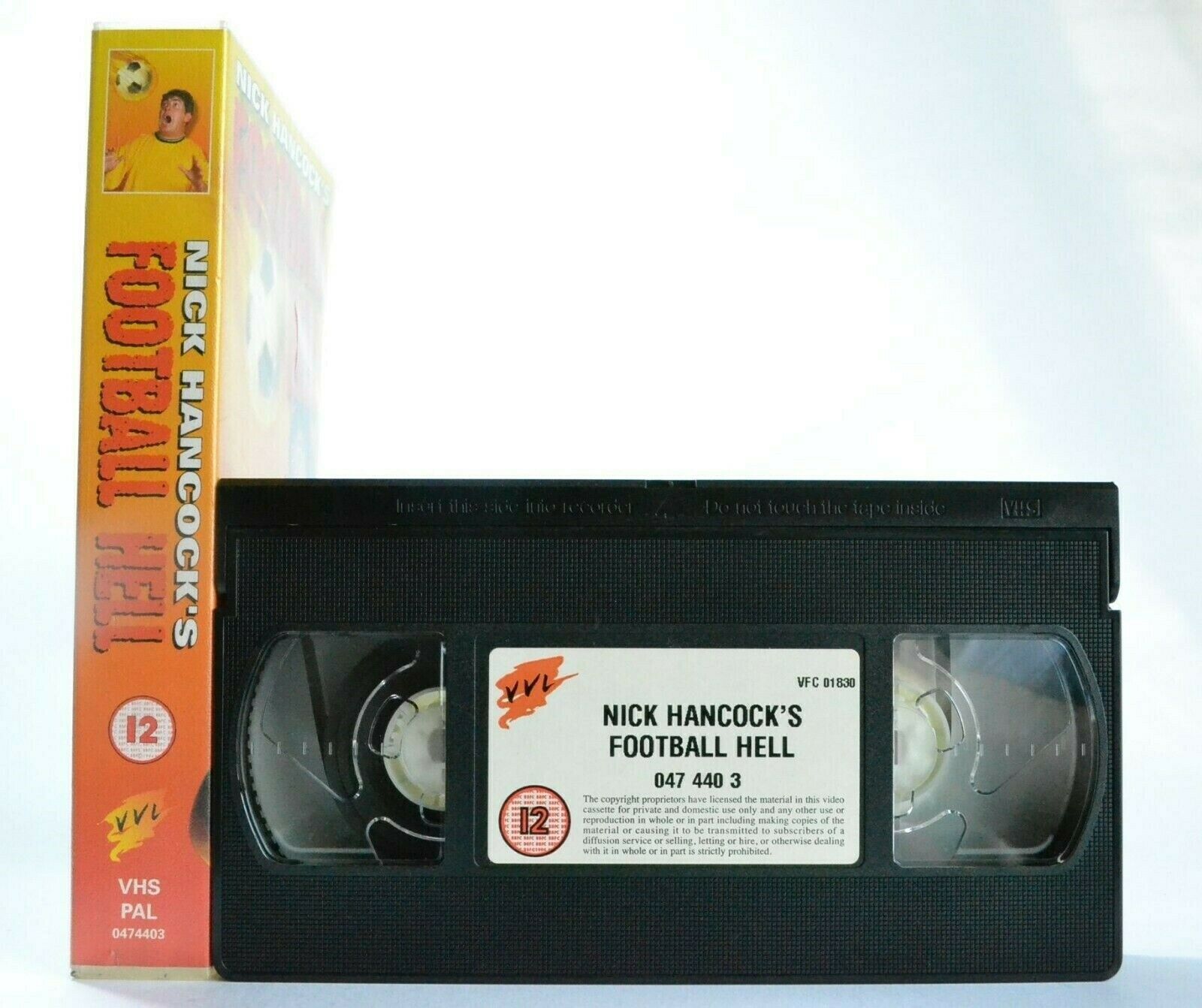 Football Hell: By Nick Hancock - Disasters - Own Goals - Misses - Sports - VHS-