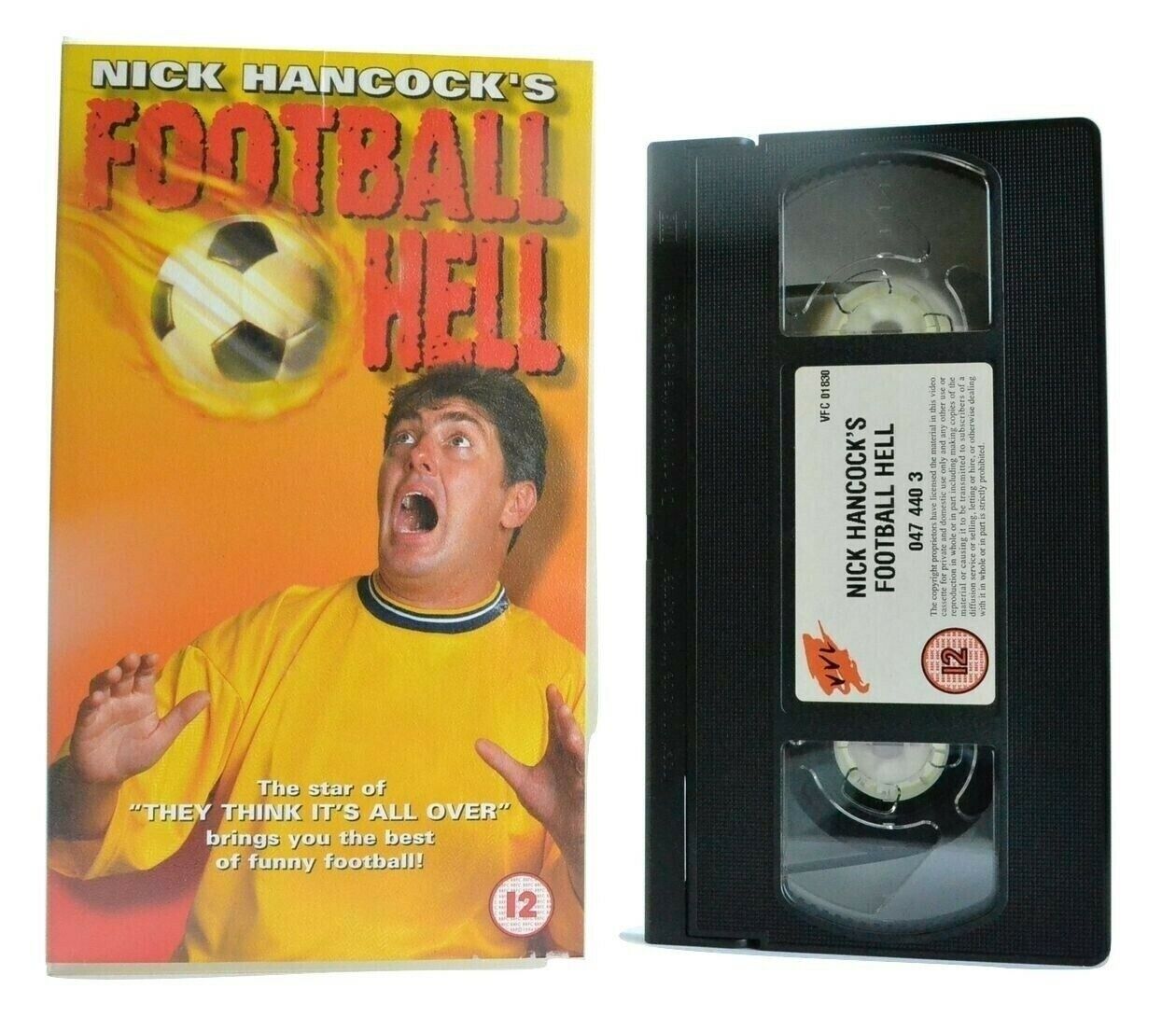 Football Hell: By Nick Hancock - Disasters - Own Goals - Misses - Sports - VHS-