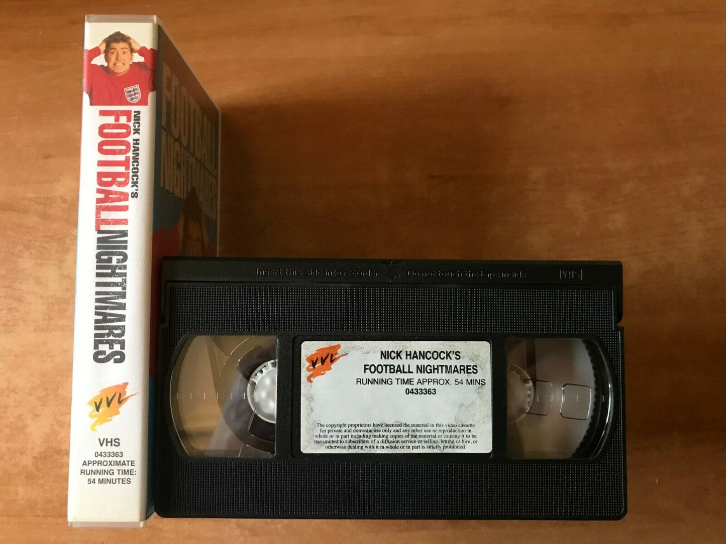 Football Nightmares; [Nick Hancock]: Football Worst Nightmares [Sports] Pal VHS-