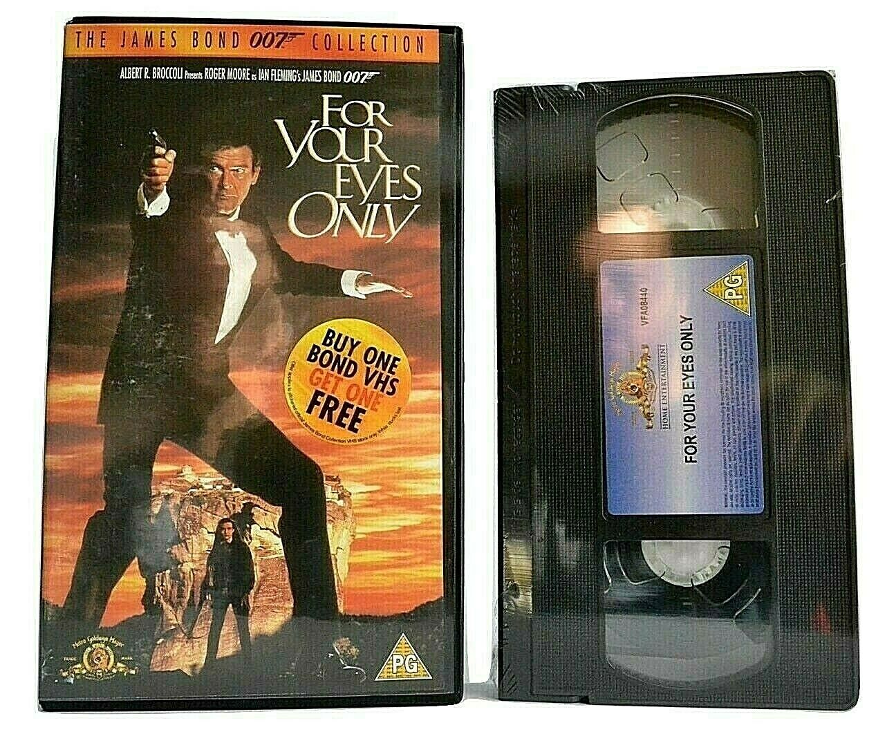 For Your Eyes Only: James Bond Collection - Brand New Sealed - Roger Moore - VHS-