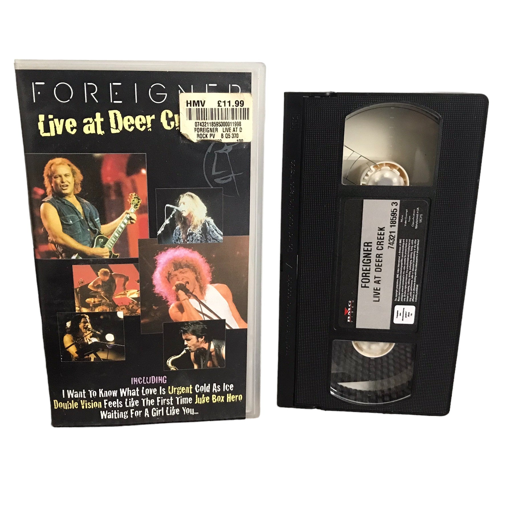 Foreigner Live At Deer Creek - Lou Gramm - BMG Video - Music - Pal - VHS-