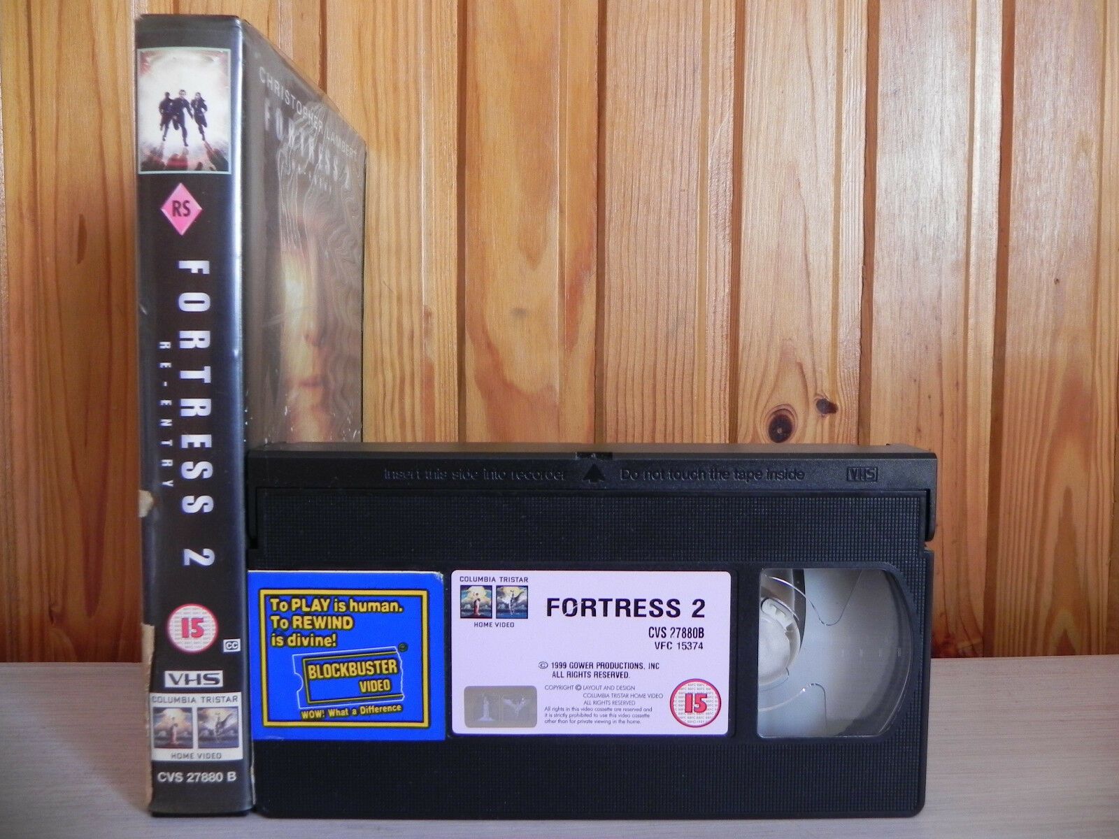 Fortress 2 - Big-Box Rental - Grim Looking SciFi - Christopher Lambert - Pal VHS-