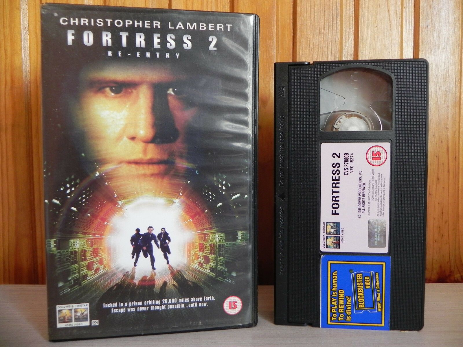 Fortress 2 - Big-Box Rental - Grim Looking SciFi - Christopher Lambert - Pal VHS-