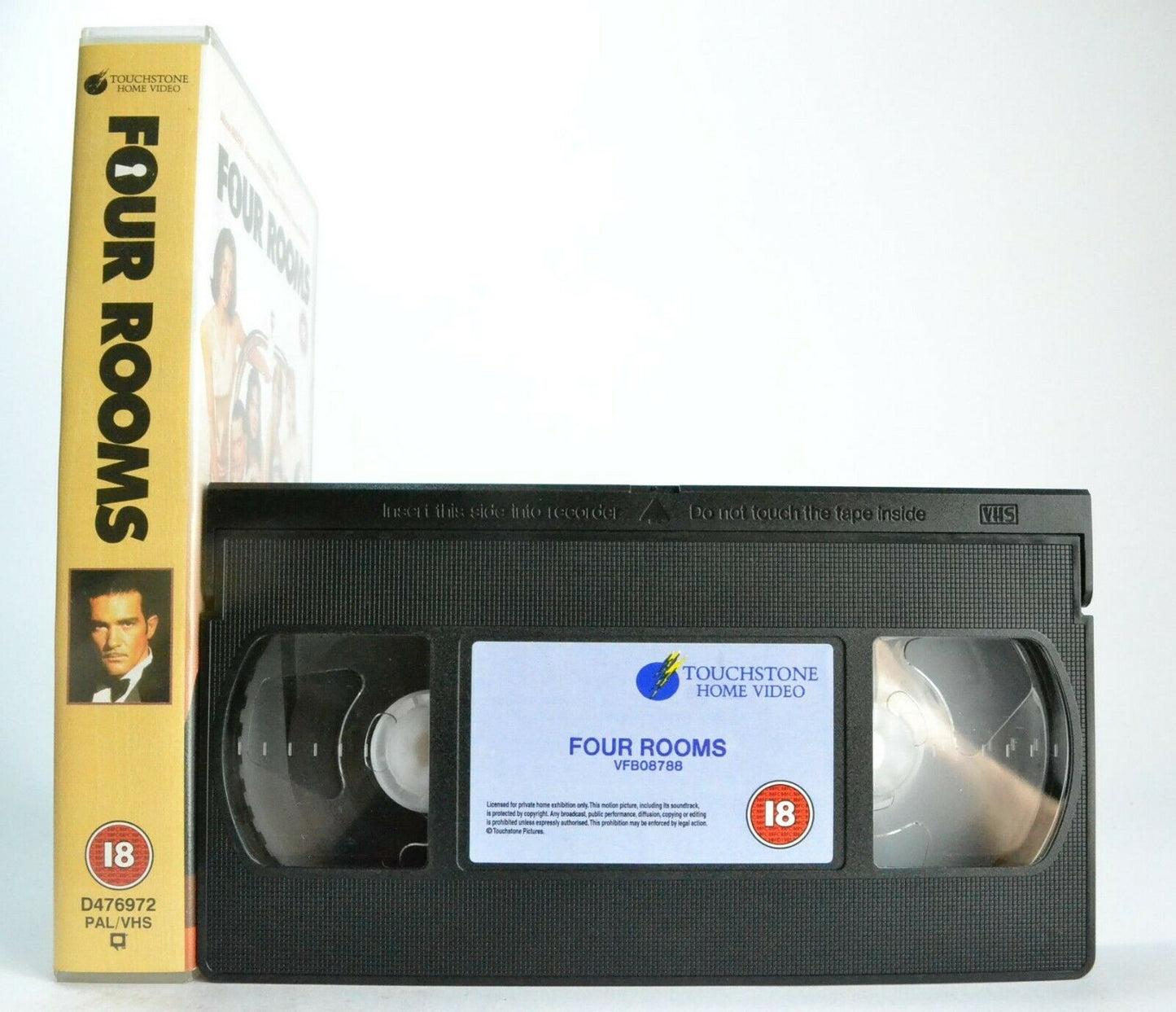 Four Rooms:Based On R.Dahl Adult Short Fiction Writings - Anthology Comedy - VHS-