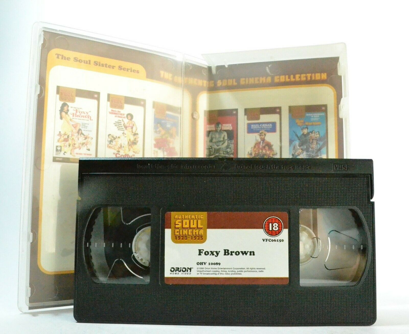 Foxy Brown: Action Thriller [Cult B Movie] -<Soul Cinema>- Pam Grier - Pal VHS-