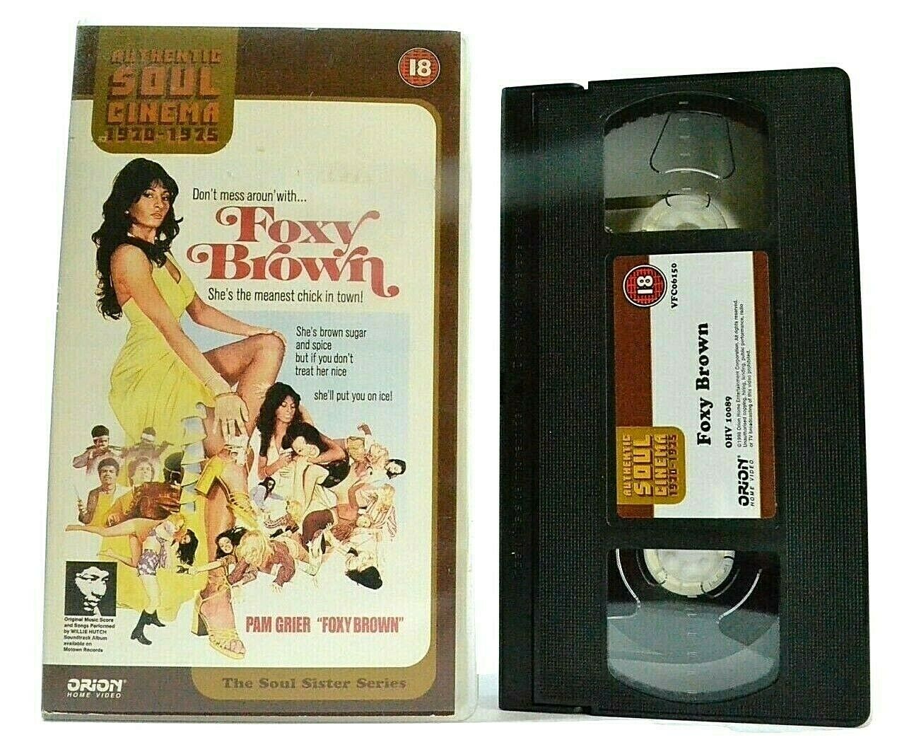 Foxy Brown: Action Thriller [Cult B Movie] -<Soul Cinema>- Pam Grier - Pal VHS-