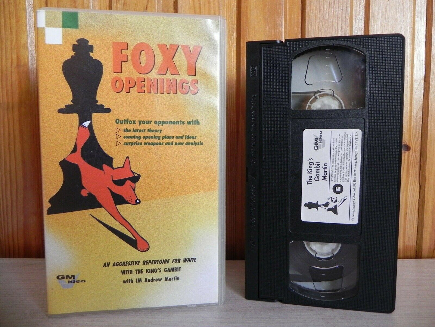 Foxy Openings - An Aggressive Repertoire For White With The King's Gambit - VHS-