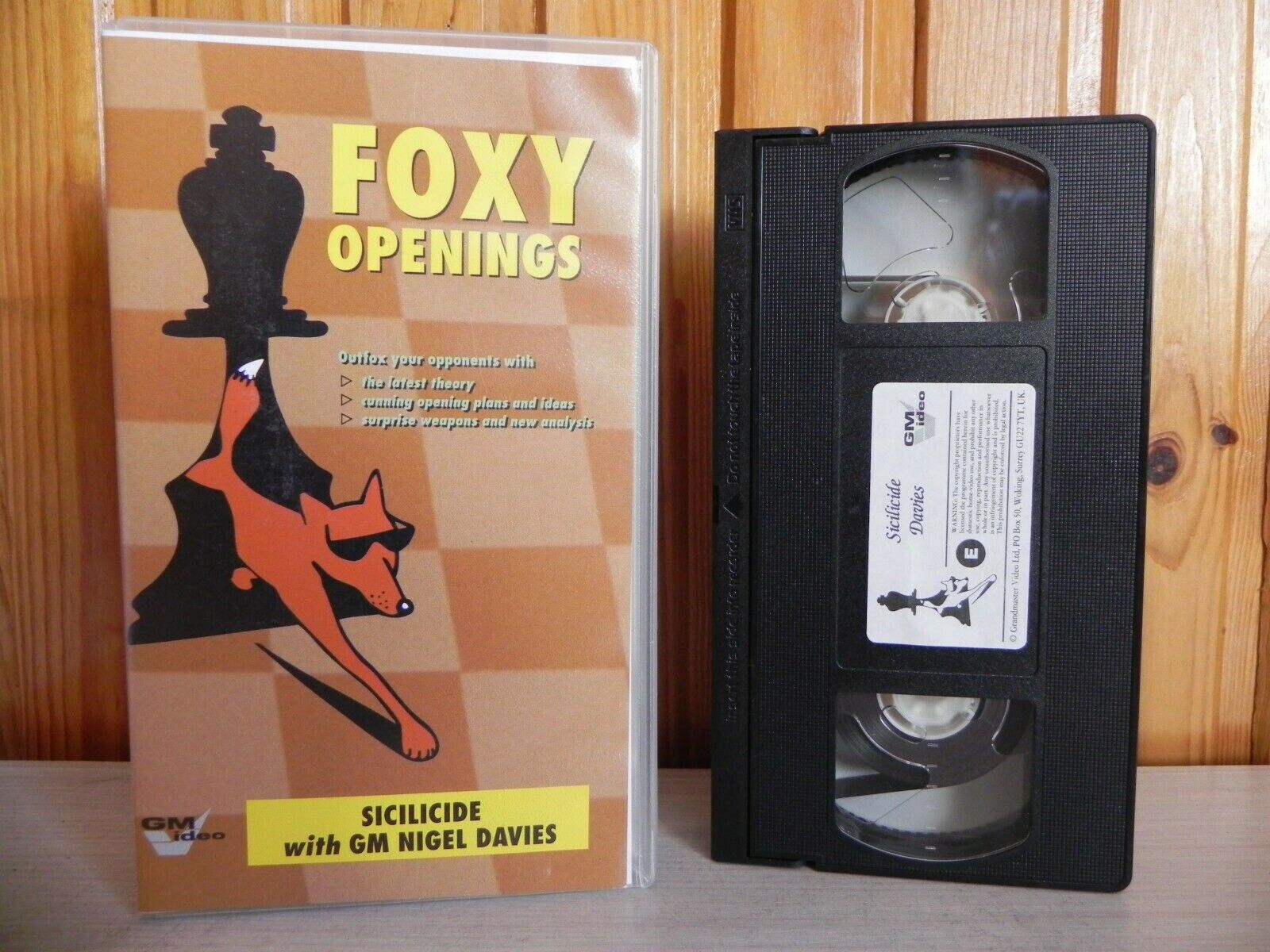 Foxy Openings - Siclicide - With GM Nigel Davis - The Latest Theory - Pal VHS-